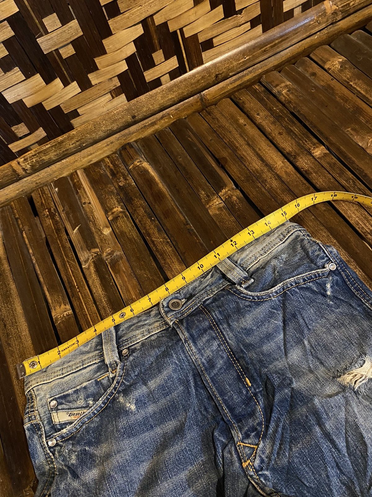 Diesel × If Six Was Nine × Vintage DIESEL HEEVEN DENIM PANTS Size US 30 / EU 46 - 17 Thumbnail