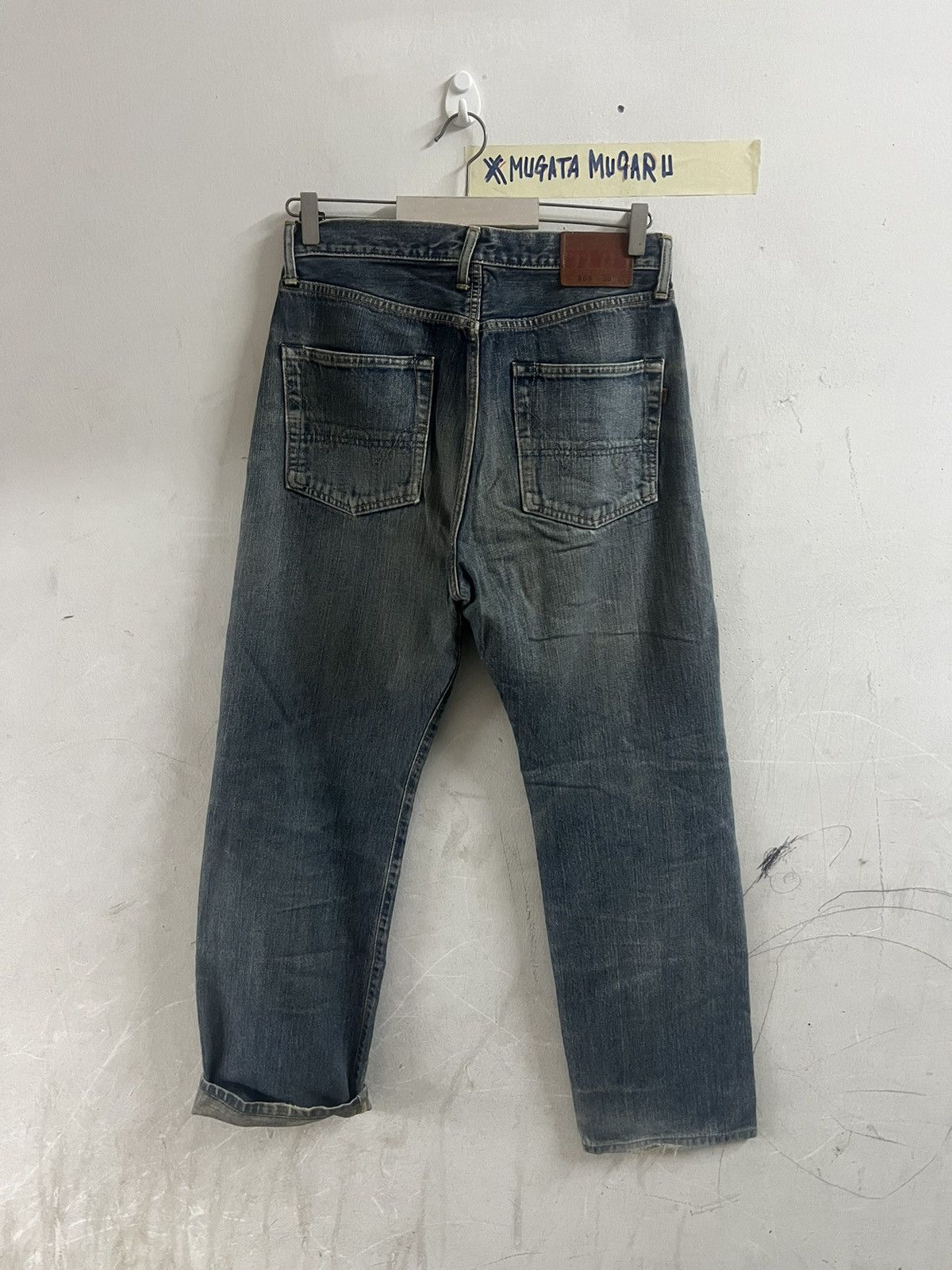 Hysteric Glamour × Japanese Brand × Vintage VINTAGE SALVAGE EDWIN 505 DISTRESSED DENIM PANT Size US 30 / EU 46 - 10 Thumbnail