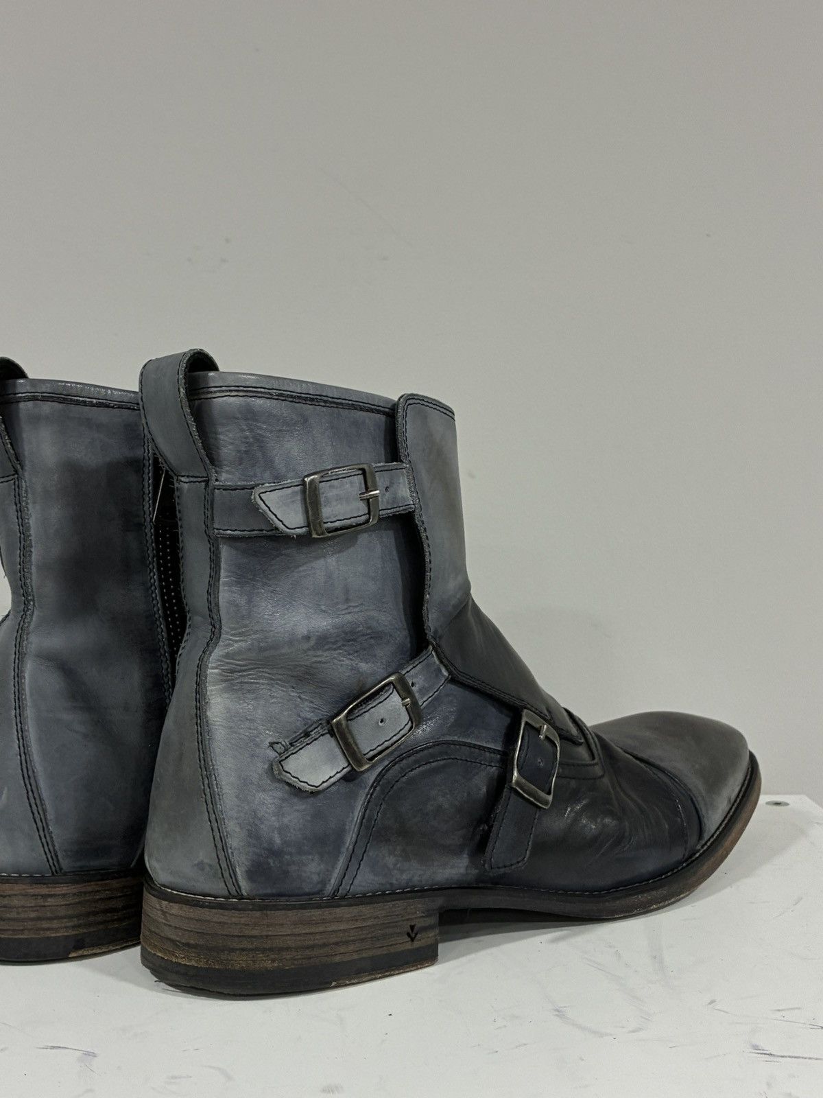 John Varvatos Fleetwood Triple Monk Boot Size 11 Size US 11 / EU 44 - 10 Thumbnail