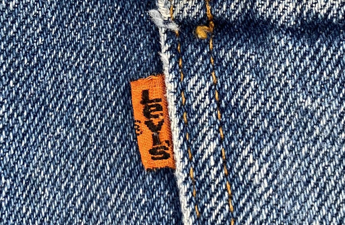 Levi's VTG 80’s Levi’s 40505-0215 Orange Tab Distressed Jeans Sz 38 Size US 38 / EU 54 - 5 Thumbnail