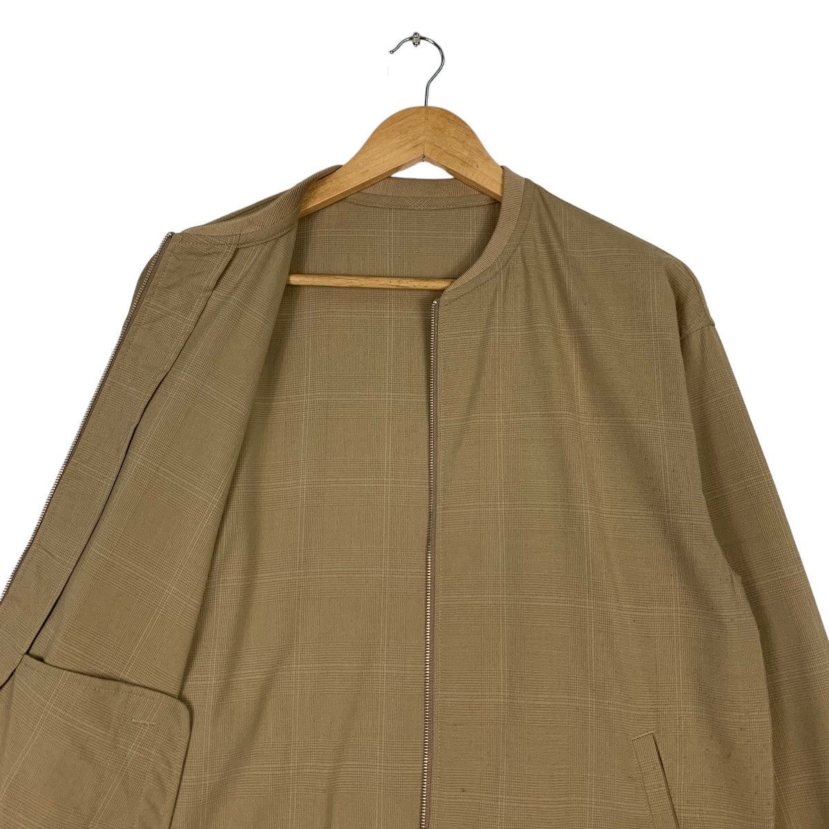 Japanese Brand 6 RAGEBLUE Checked Brown Bomber Jacket #1159-C53 Size US S / EU 44-46 / 1 - 10 Thumbnail