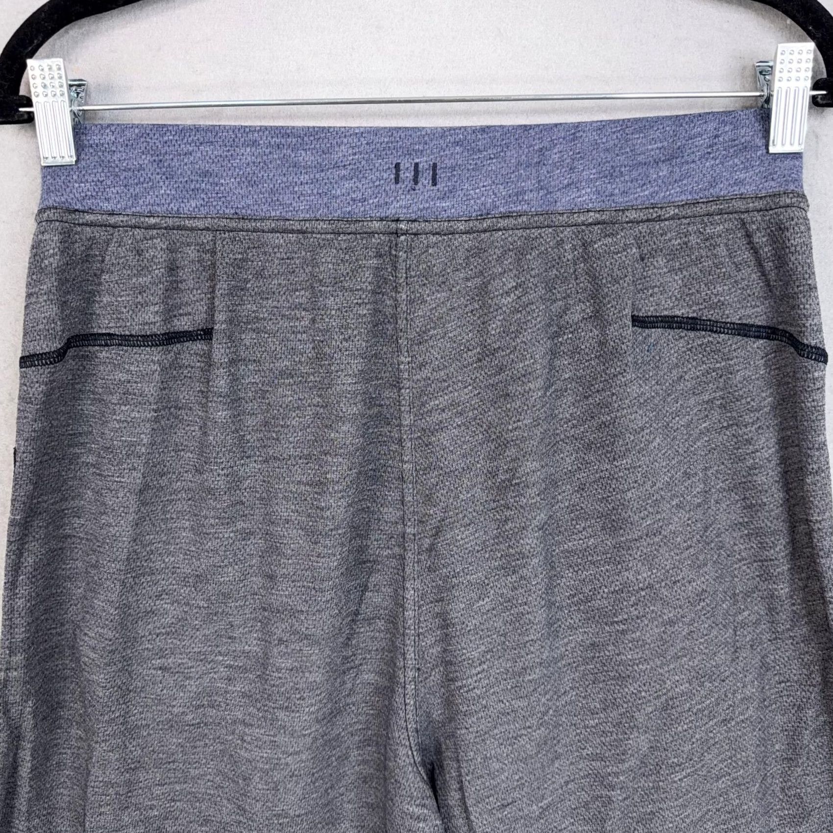 Lululemon Lululemon Shorts Mens Medium Gray Athletic Knit Drawstring Pockets Running Gym Size US 31 - 6 Thumbnail