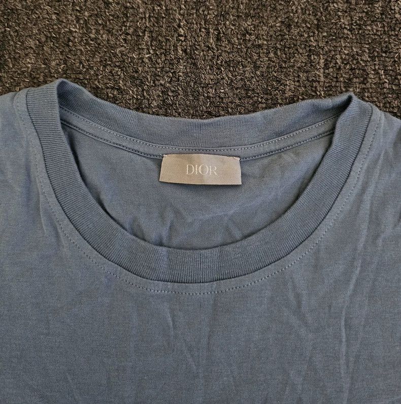 Dior Dior Men's light blue T-shirt short sleeves Size US M / EU 48-50 / 2 - 3 Thumbnail