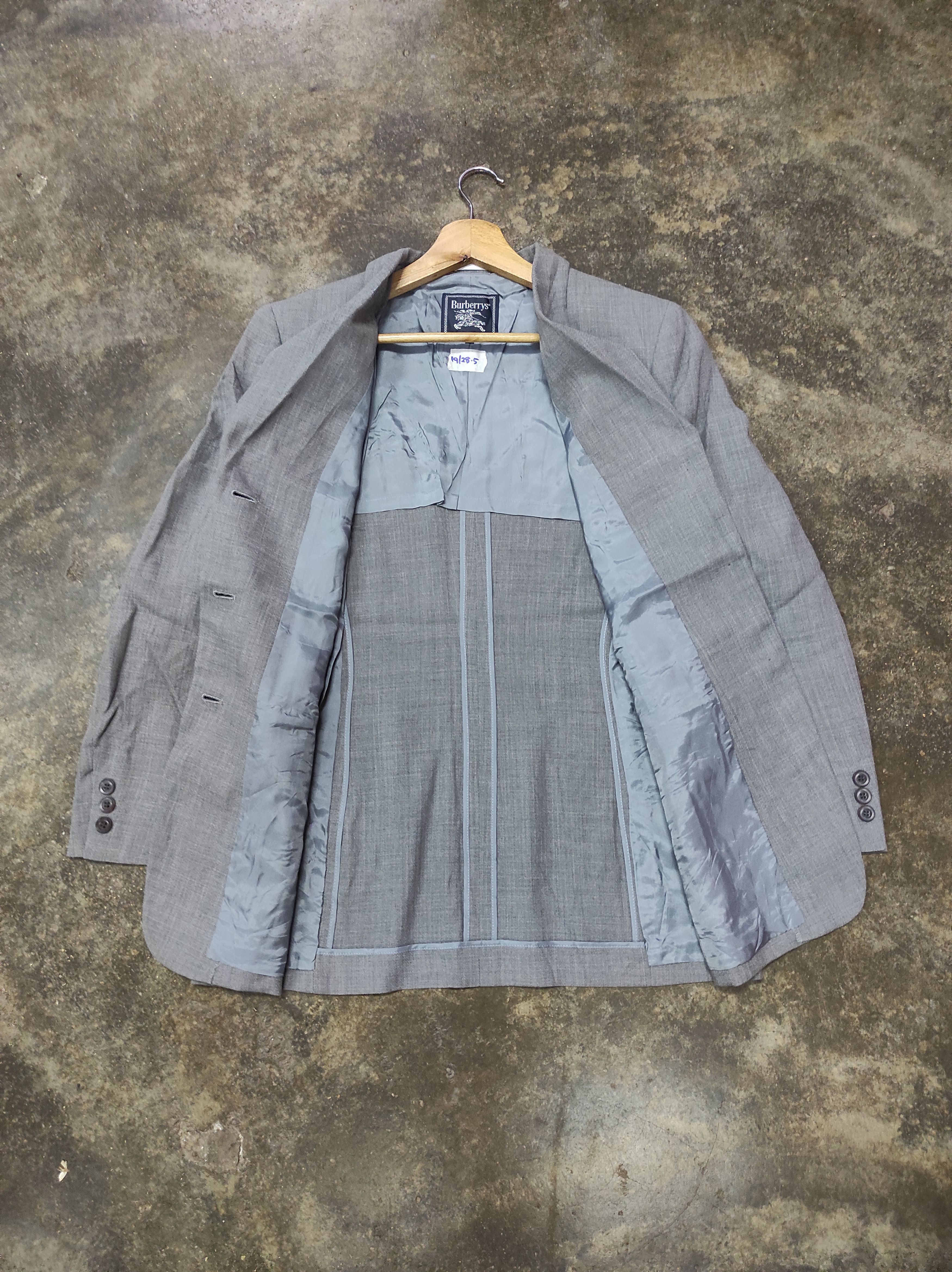 Burberry × Vintage BURBERRY VTG BLAZER JACKET Size S / US 4 / IT 40 - 2 Thumbnail