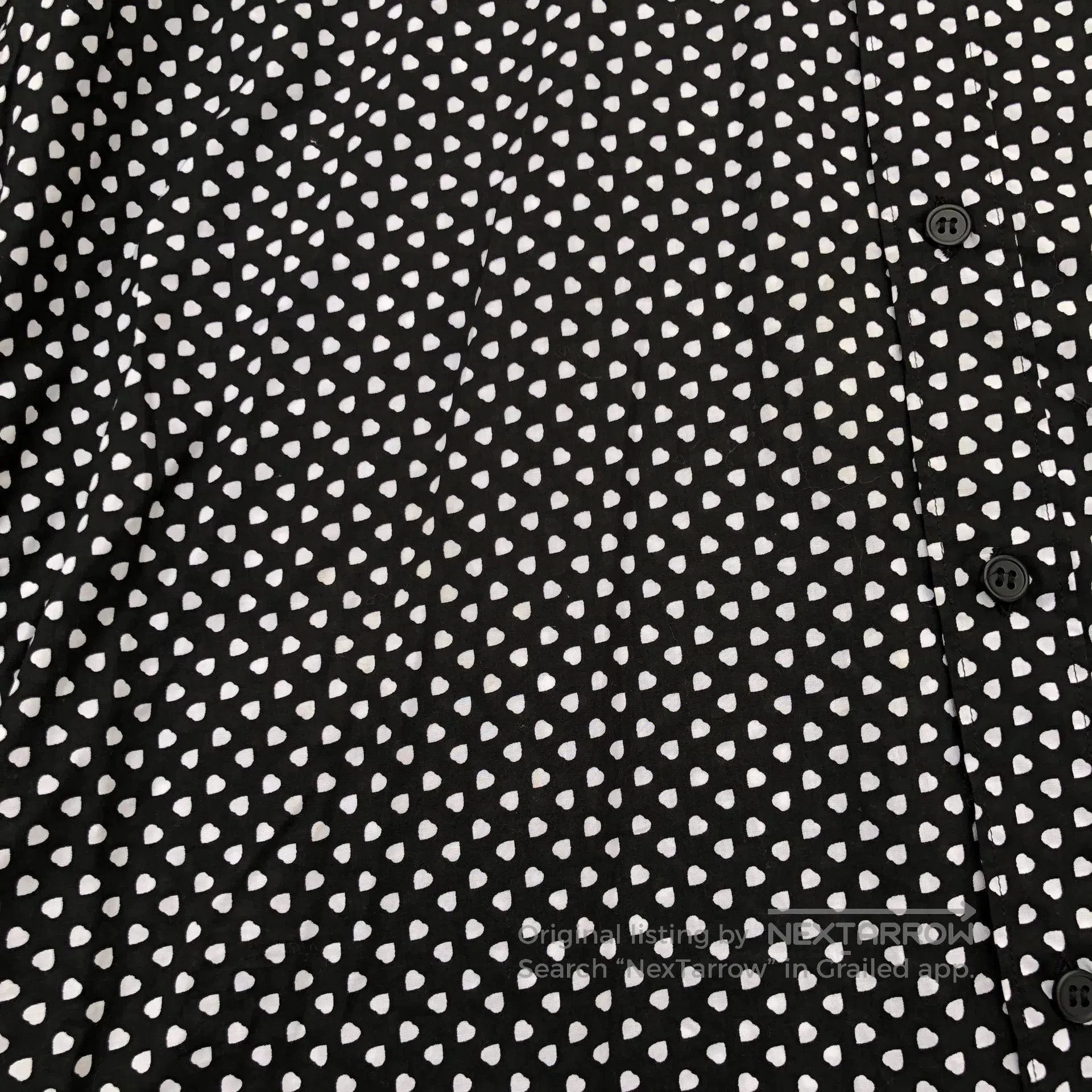 Saint Laurent Paris Saint Laurent 13SS Polka Dot Shirt. Size M / US 6-8 / IT 42-44 - 2 Thumbnail