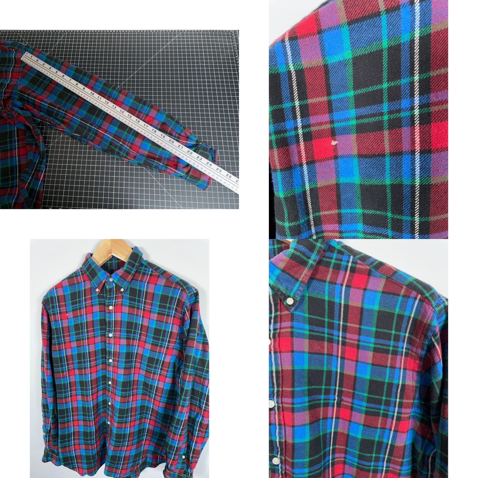 Ralph Lauren Ralph Lauren Shirt Men's XL Red Plaid Flannel Lightweight Classic Fit Size US XL / EU 56 / 4 - 8 Thumbnail