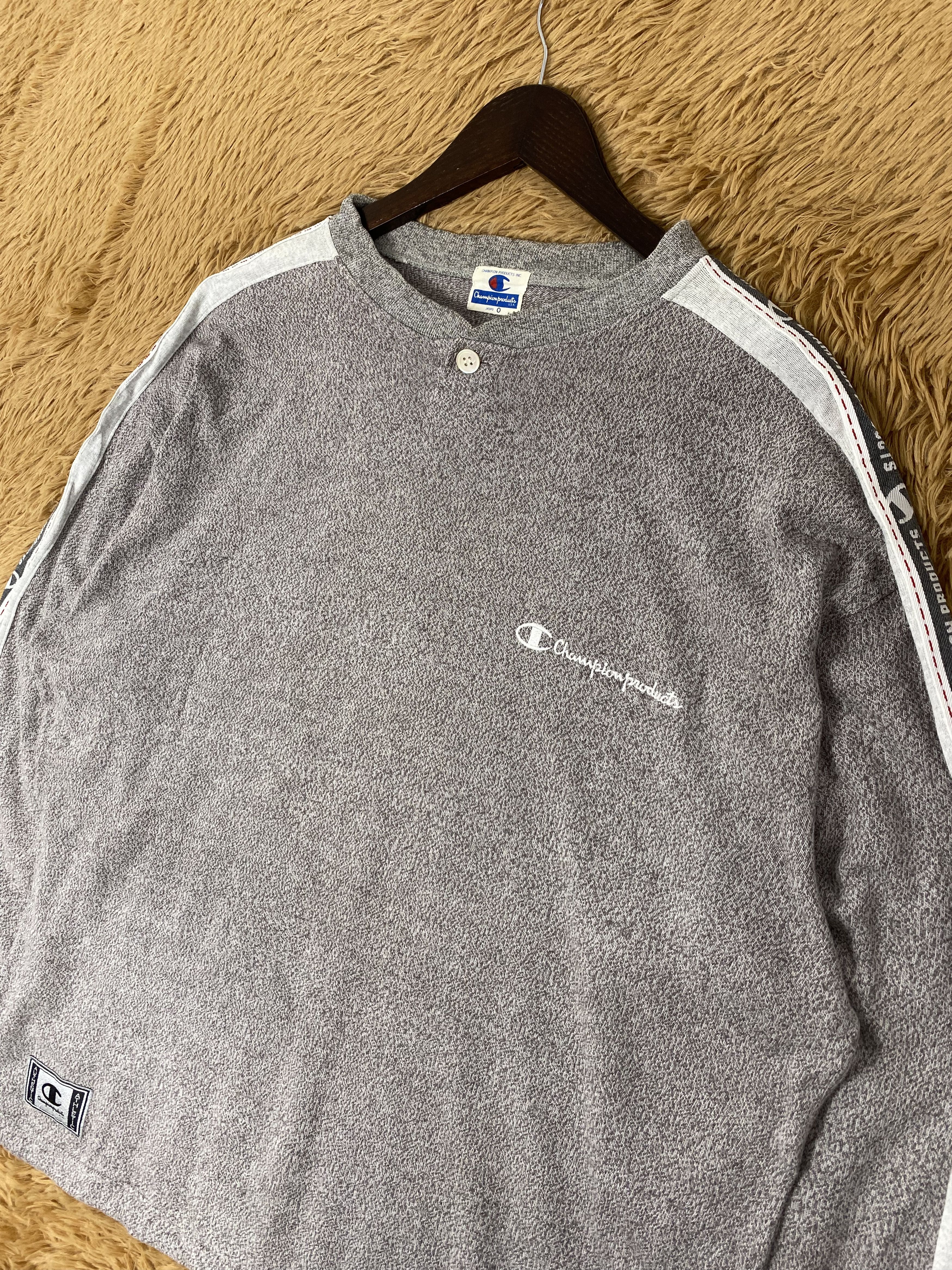 Champion Vintage Champion Tape Sleeve Sweatshirts PS0114 Size US L / EU 52-54 / 3 - 2 Thumbnail