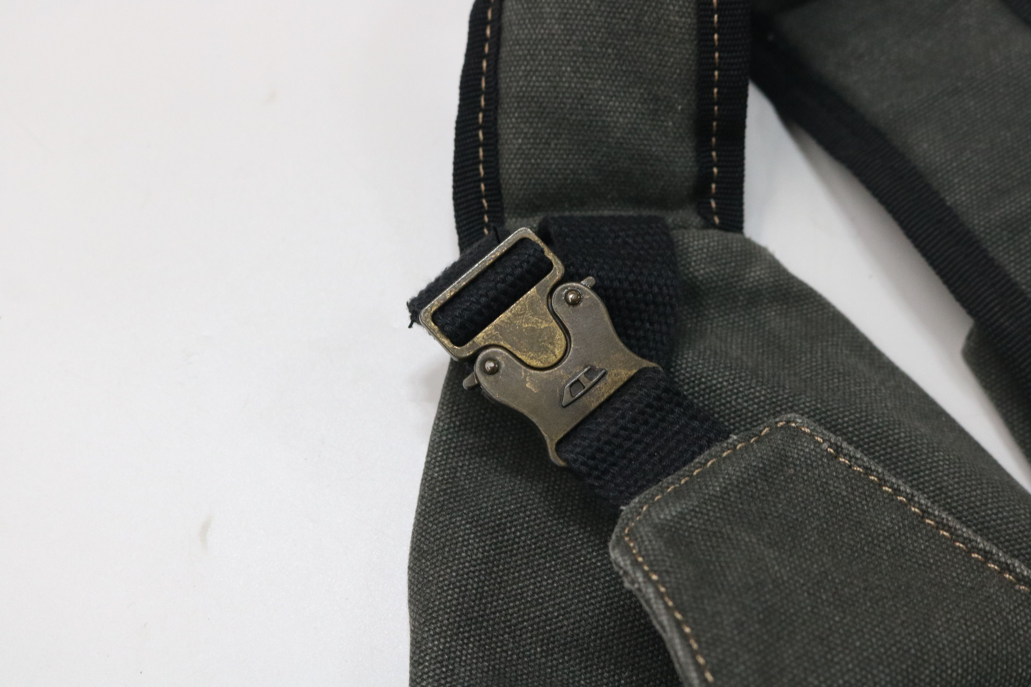 Diesel DIESEL Leather & Canvas Combo Hip Bag Size ONE SIZE - 4 Thumbnail