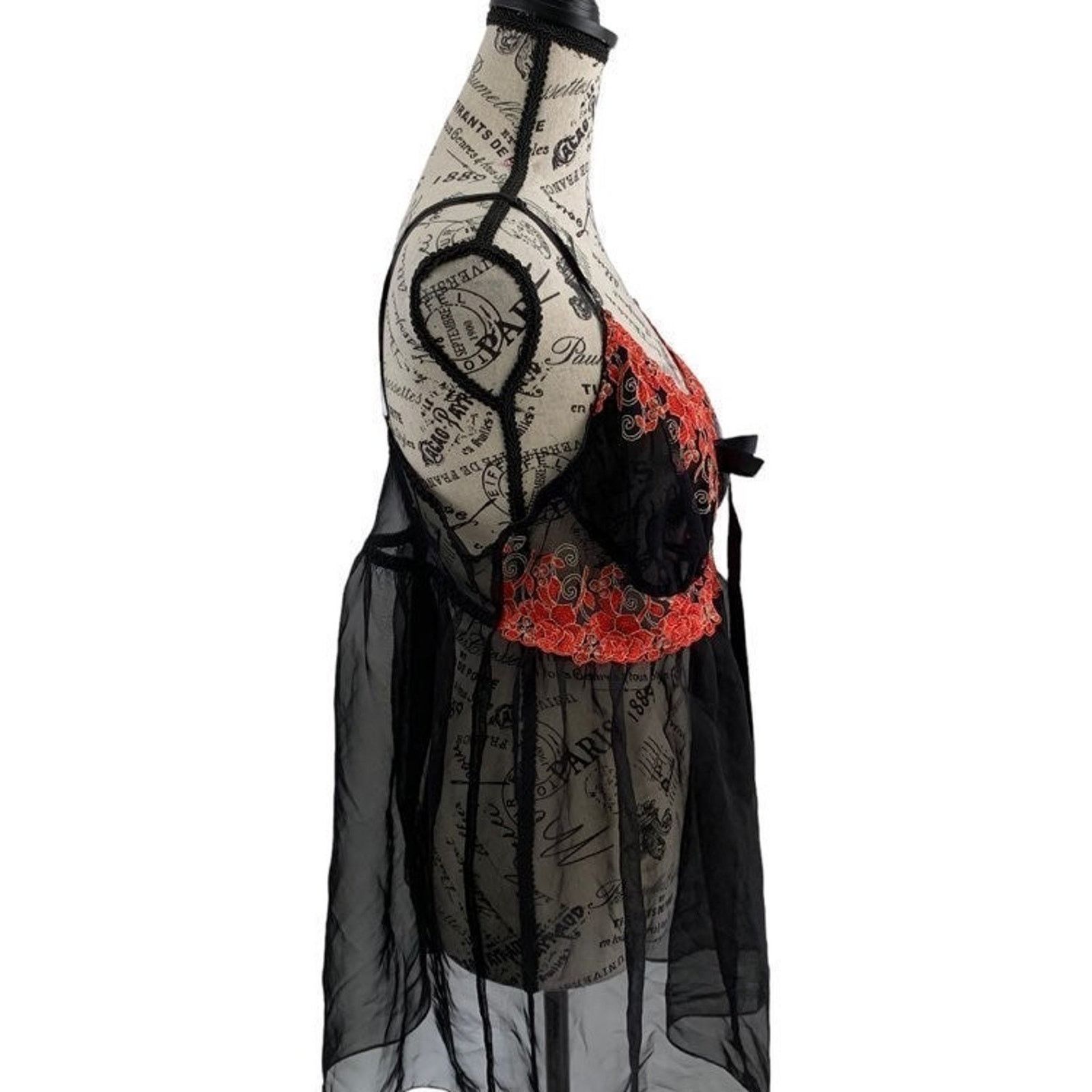 Other Cato Lingerie Babydoll 2 Piece Set Women Size 18/20W NEW Size XXL / US 16-18 / IT 52-54 - 6 Thumbnail