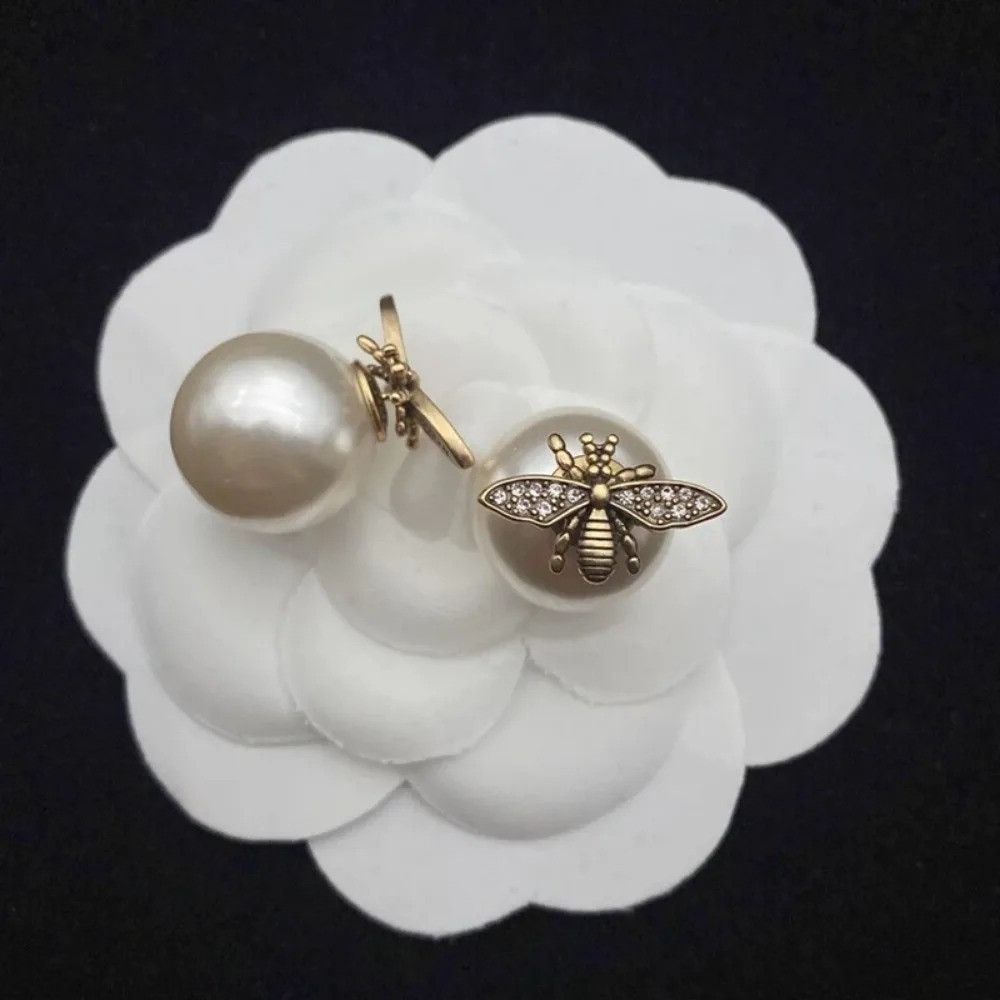 Jewelry × Vintage Bee Pearl Earrings Size ONE SIZE - 3 Thumbnail