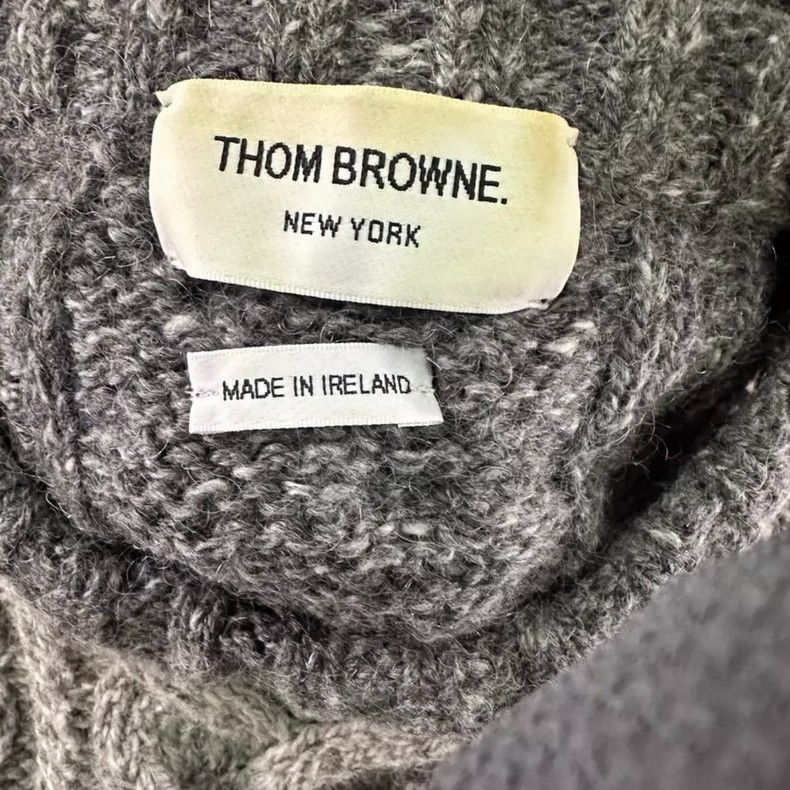 Thom Browne Thom browne Sheep and horse hair sea hair hemp knitted swea Size US XL / EU 56 / 4 - 3 Thumbnail