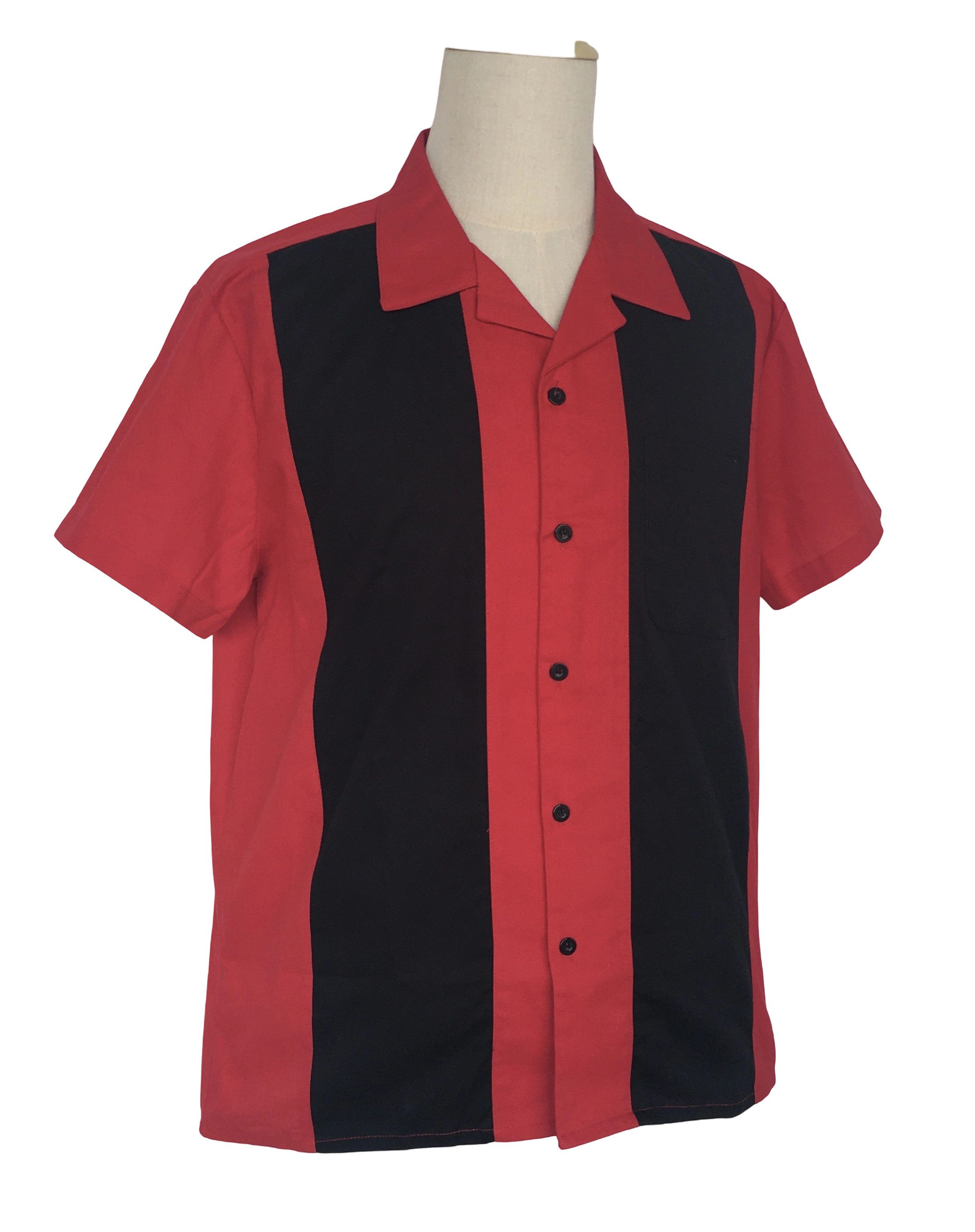 Other Vintage Style Western Shirts Bowling Shirts-red Size US XXL / EU 58 / 5 - 3 Thumbnail