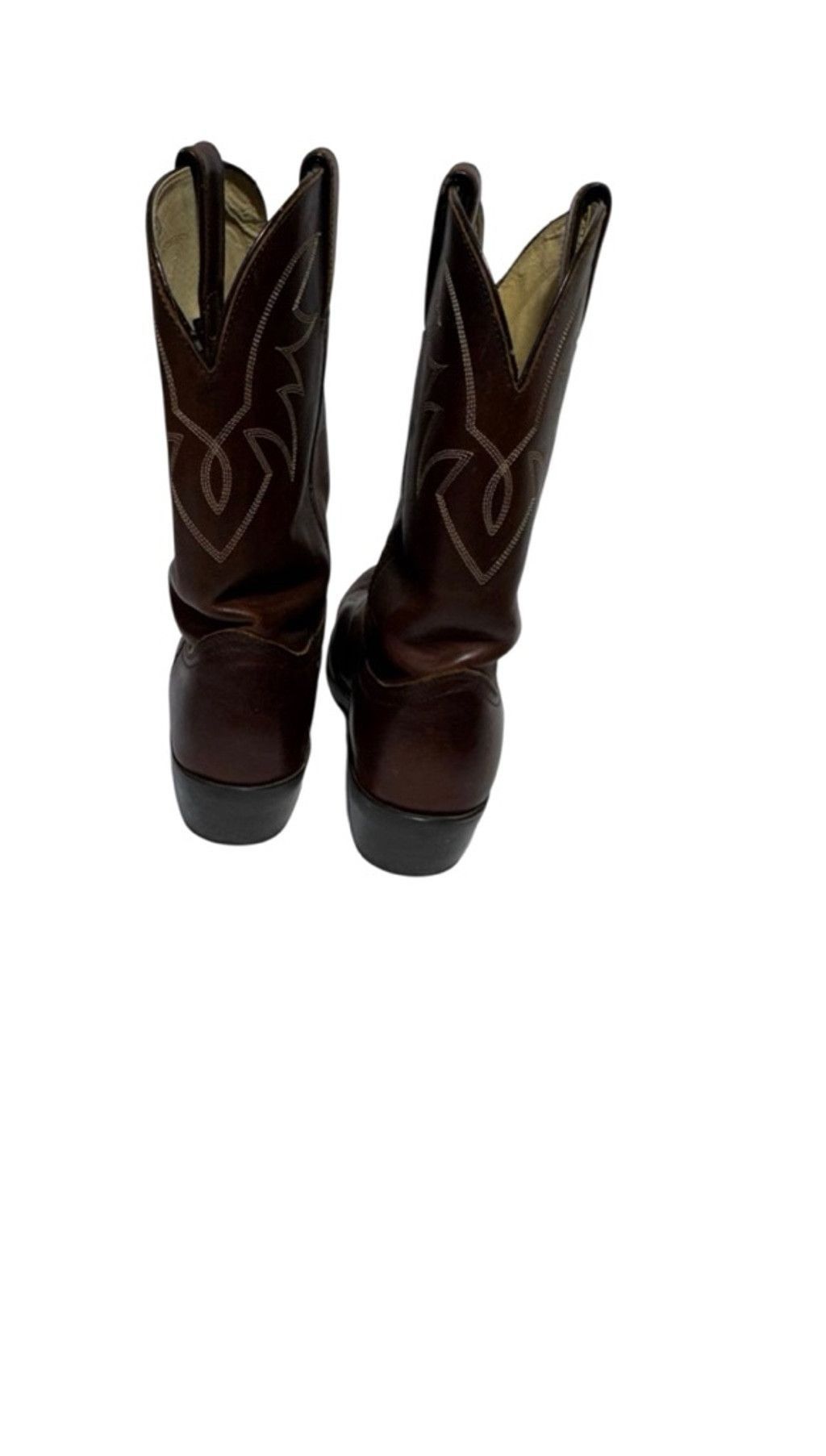Durango Durango Brown Leather Cowboy Boots | Classic Western Style Size US 10 / EU 43 - 5 Thumbnail