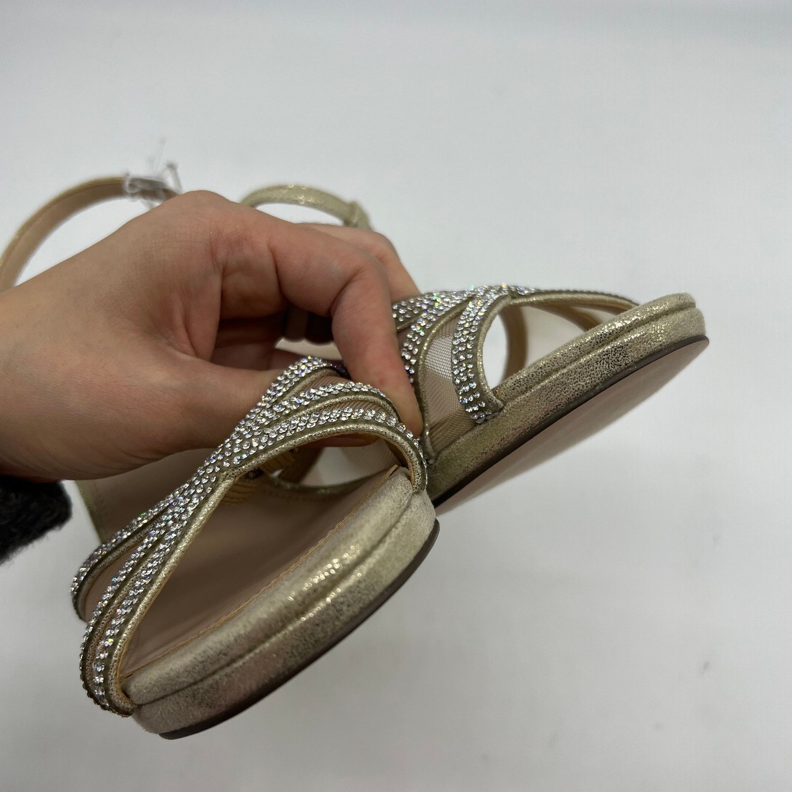 Other I.Miller Womens Ramona Heeled Sandals Gold Size 9.5M Size US 9.5 / IT 39.5 - 10 Thumbnail