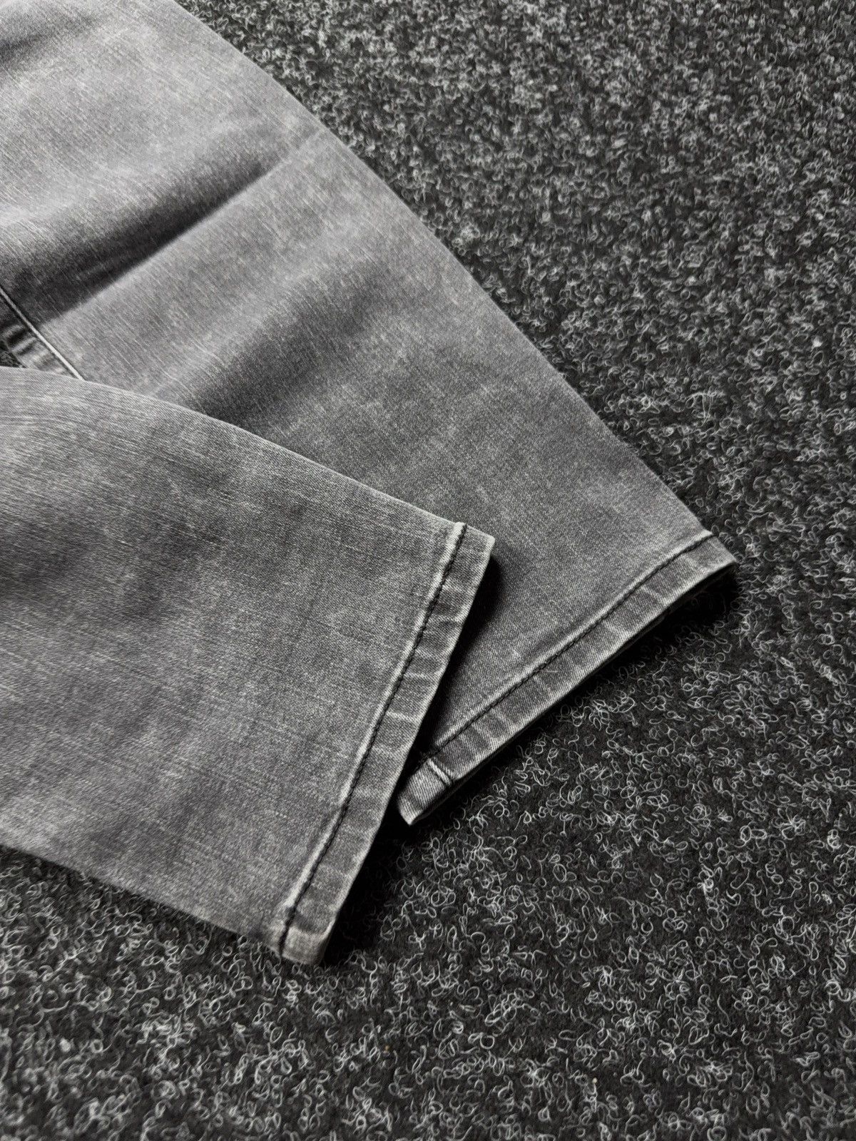 Diesel Luxury 00s Diesel D-Roisin Grey Wash Super Skinny Y2K Jeans Size 30" / US 8 / IT 44 - 12 Thumbnail