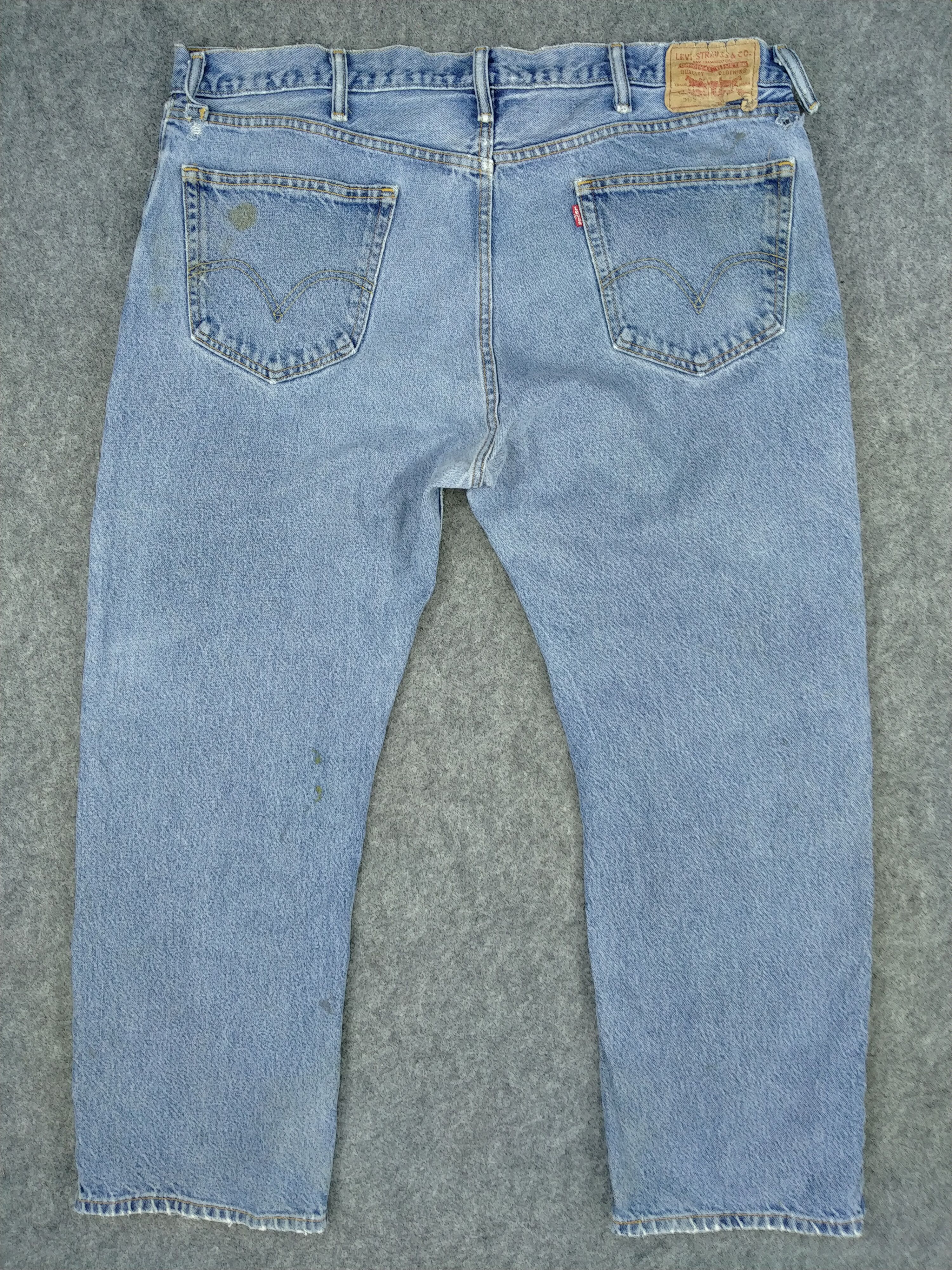 Levi's Vintage Levi's 505 Straight Fit 41 x 29 Denim -JN300 Size US 41 - 2 Thumbnail