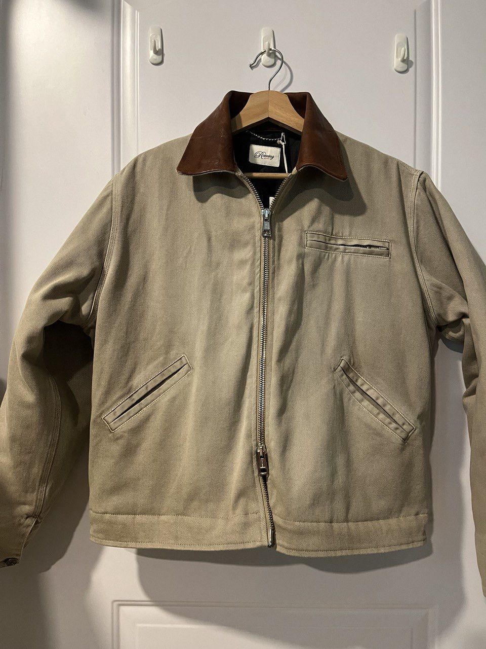 Ronning Ronning Work Jacket in Washed Sand Size US XS / EU 42 / 0 - 2 Thumbnail