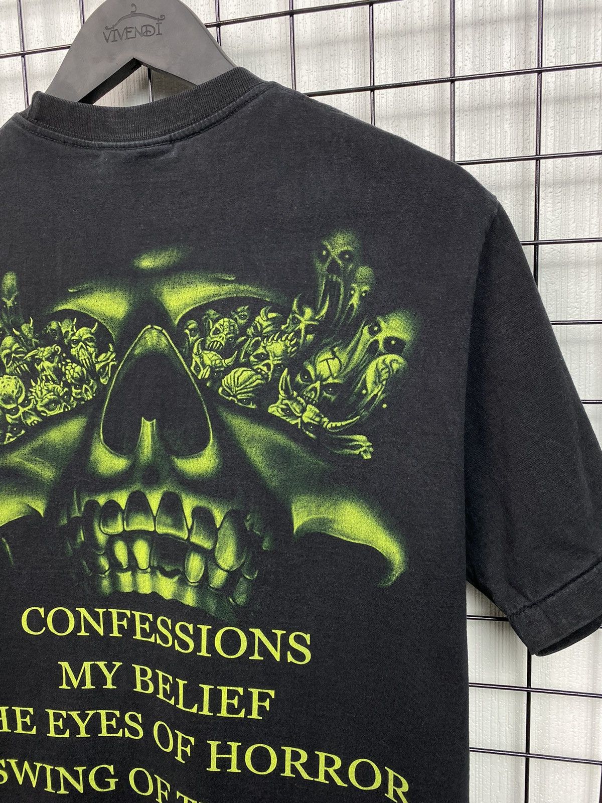 Band Tees × Vintage POSSESSED "THE EYES OF HORROR" vintage T shirt Tee Men L Size US L / EU 52-54 / 3 - 21 Thumbnail