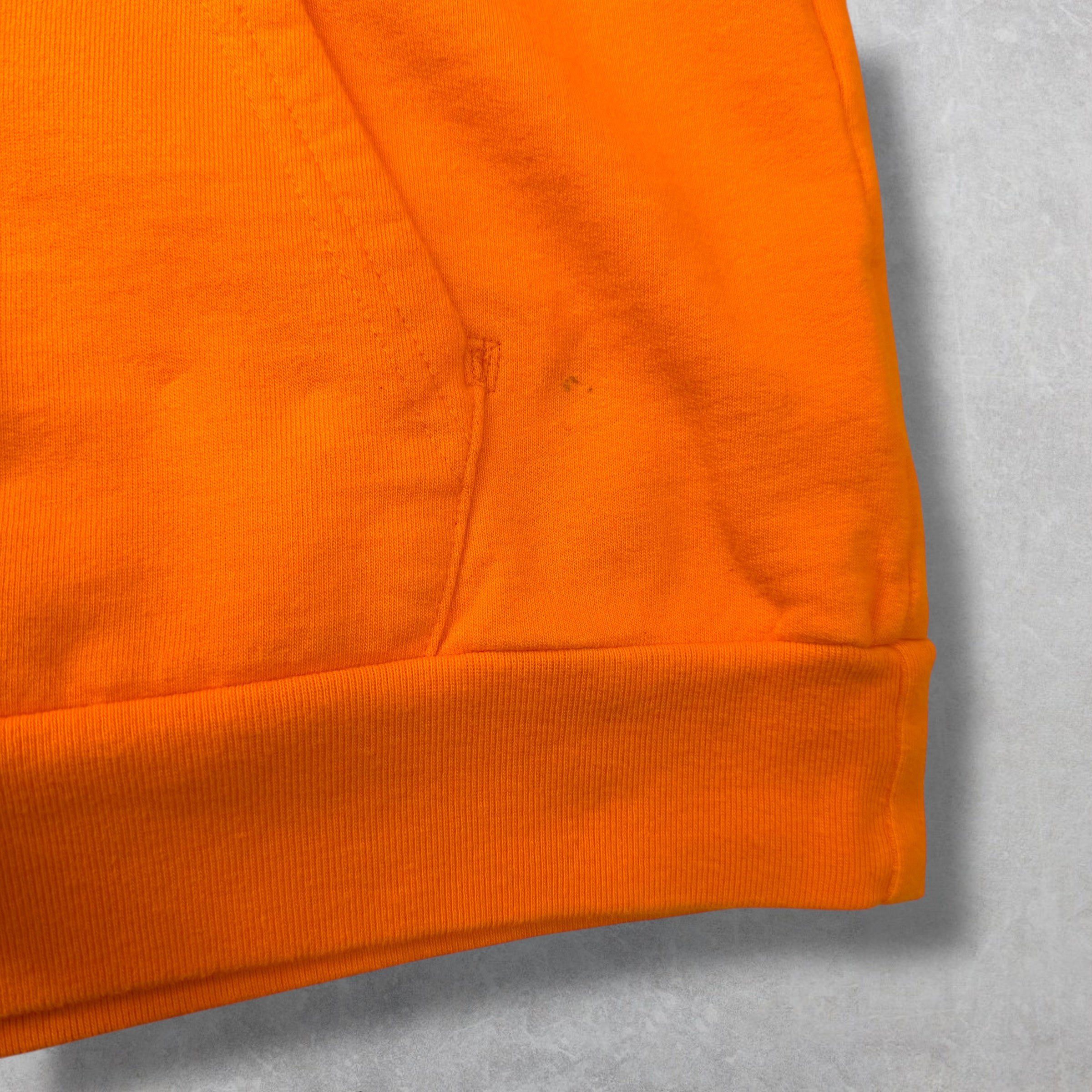 Chrome Hearts Chrome Hearts x Off-White Scroll Logo Hoodie Orange L Size US L / EU 52-54 / 3 - 5 Thumbnail