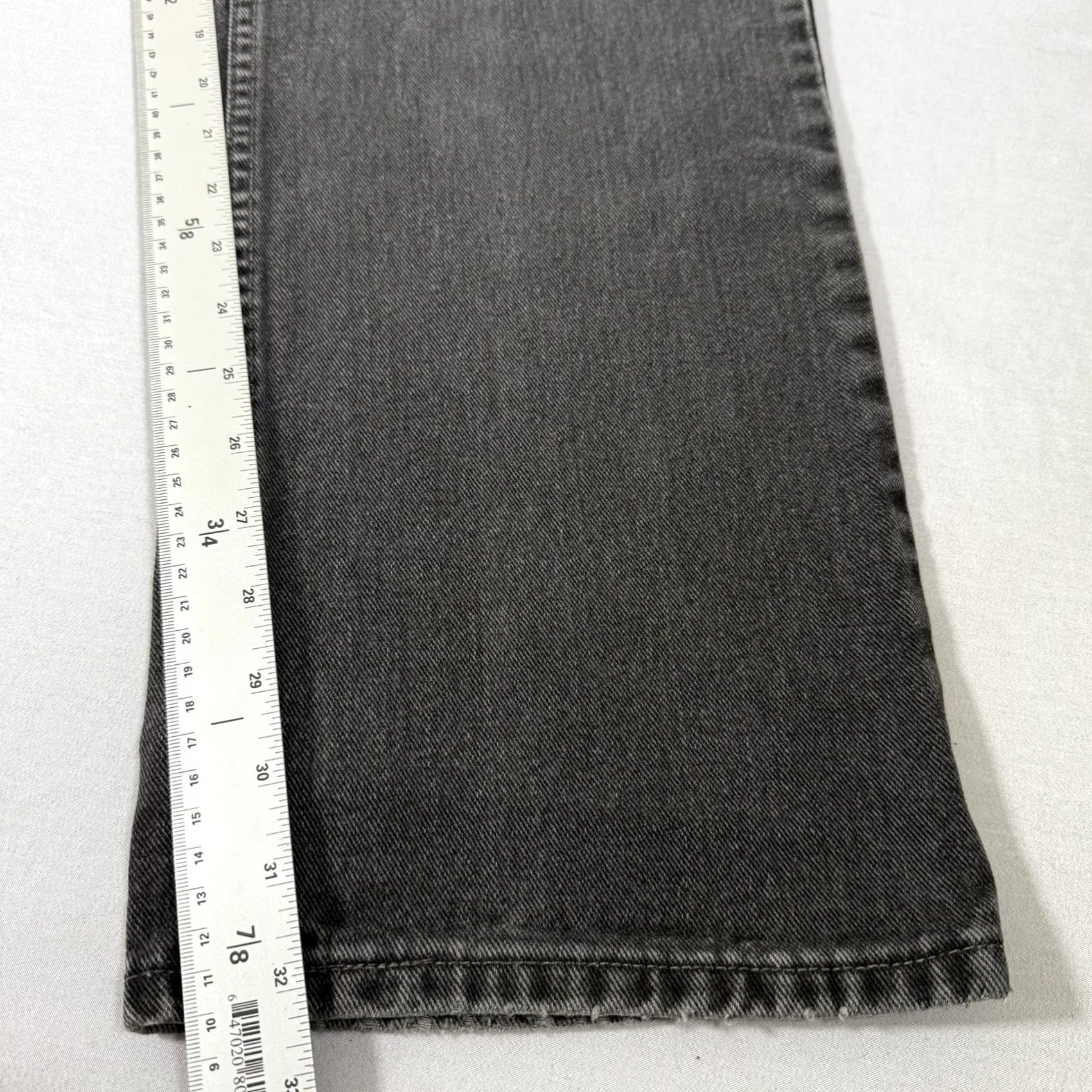 Levi's VINTAGE Levi's 505 Jeans Mens 34x32 Black Straight Denim Pants 90s Western Comfort Regular Fit Men's Jeans Size US 34 / EU 50 - 4 Thumbnail
