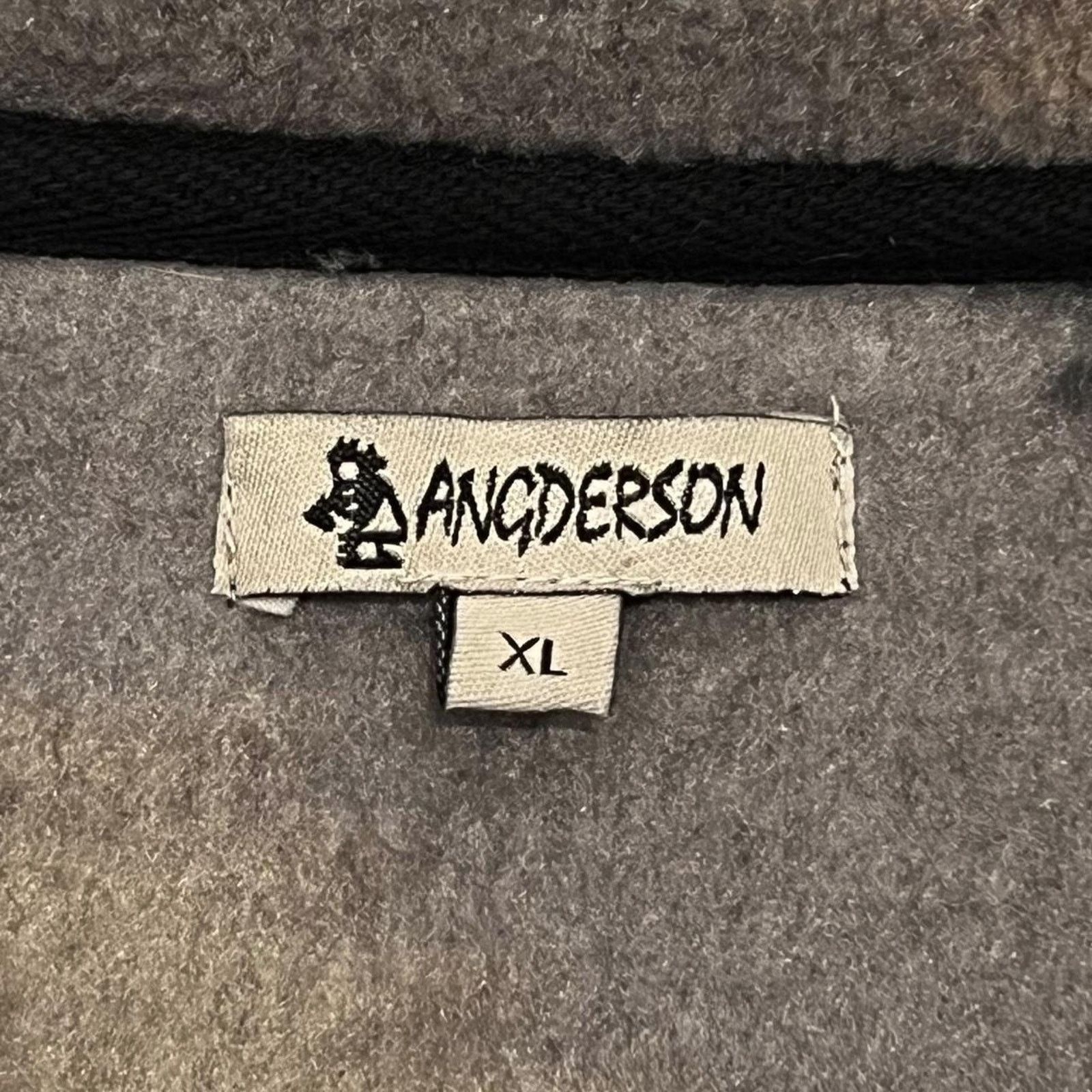 Vintage Angderson Southwestern Aztec Pattern Full-Zip Fleece Jacket Size US XL / EU 56 / 4 - 4 Thumbnail