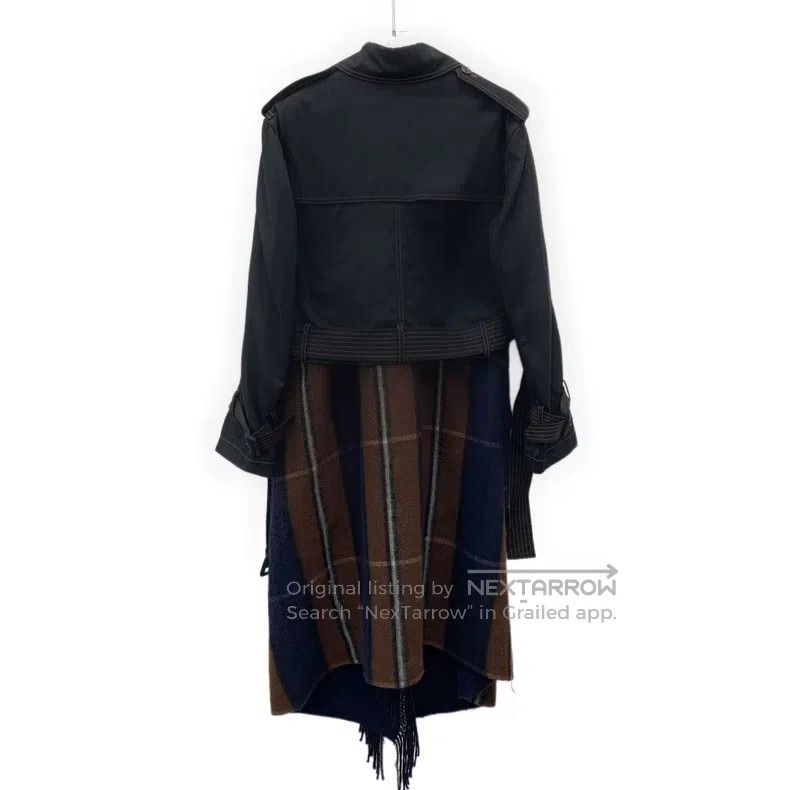 Loewe Loewe Multicolor Fringe Cotton Collared Long Sleeve Belted Size XS / US 0-2 / IT 36-38 - 2 Thumbnail