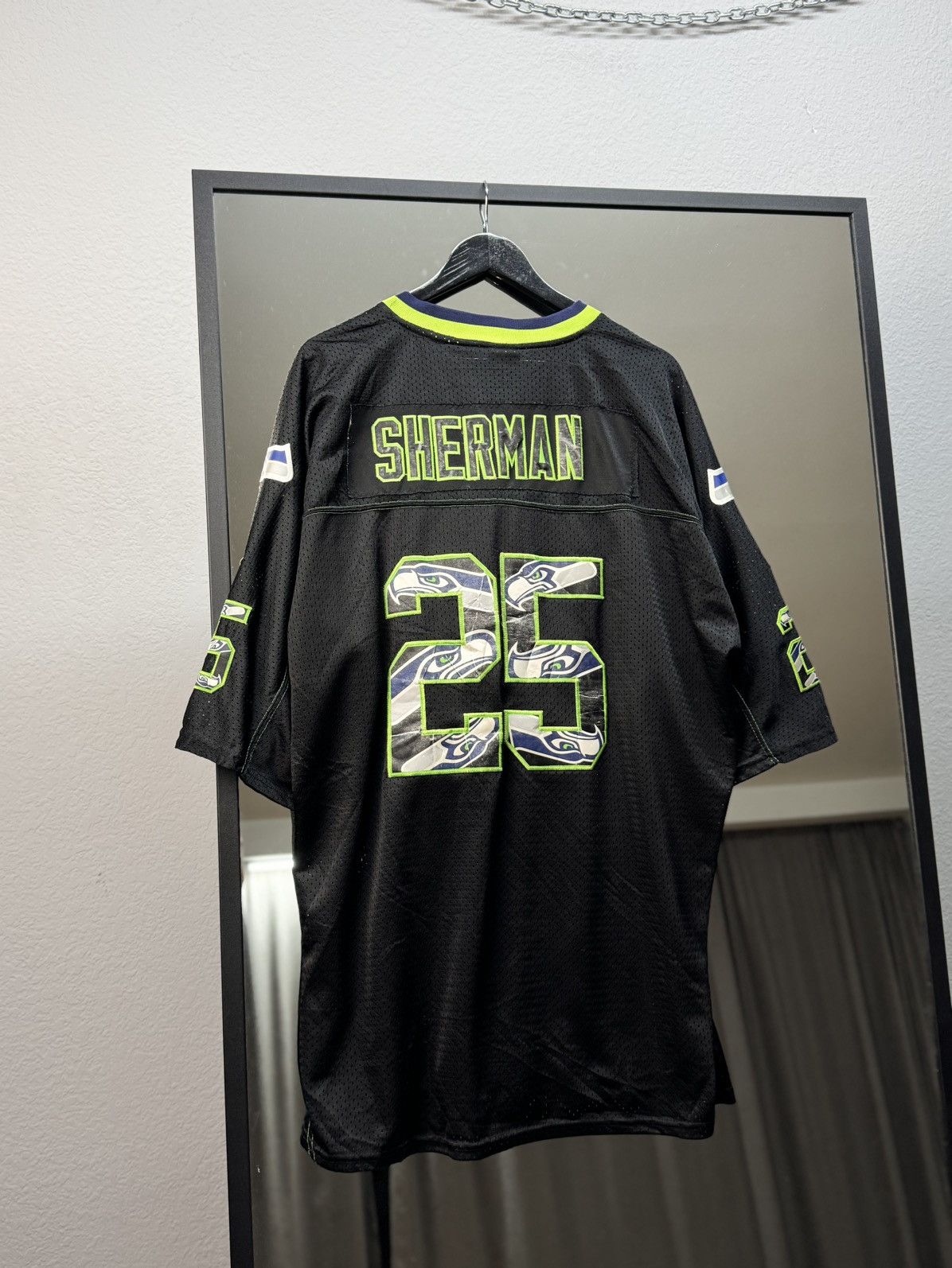 NFL × Nike Vintage Nike NFL Seahawks Richard Sherman #25 Size US XL / EU 56 / 4 - 8 Thumbnail