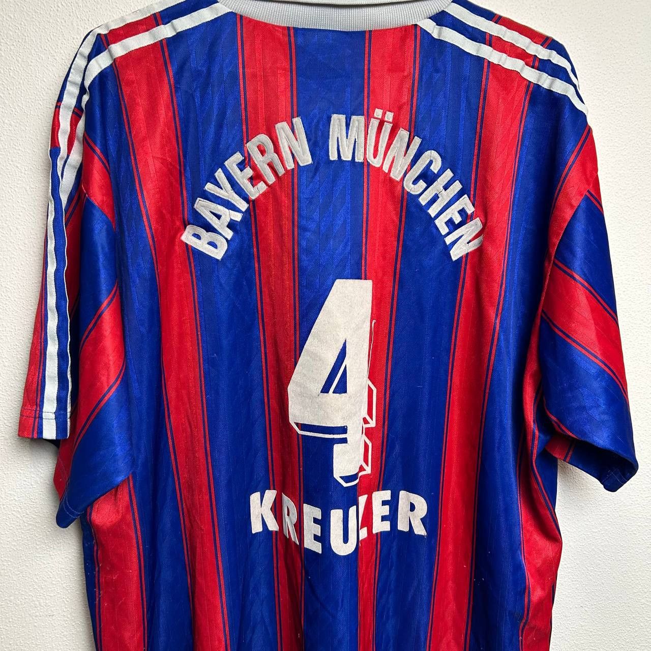 Adidas Vintage Adidas Bayern Munchen 1994 Opel home soccer jersey Size US XL / EU 56 / 4 - 11 Thumbnail