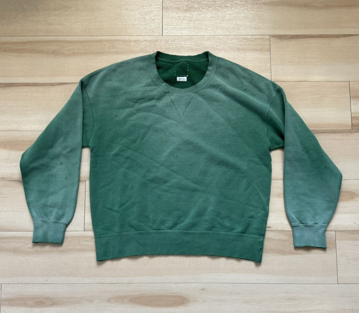 Visvim Visvim Jumbo Sb Sweat L/S Crash Green | Grailed