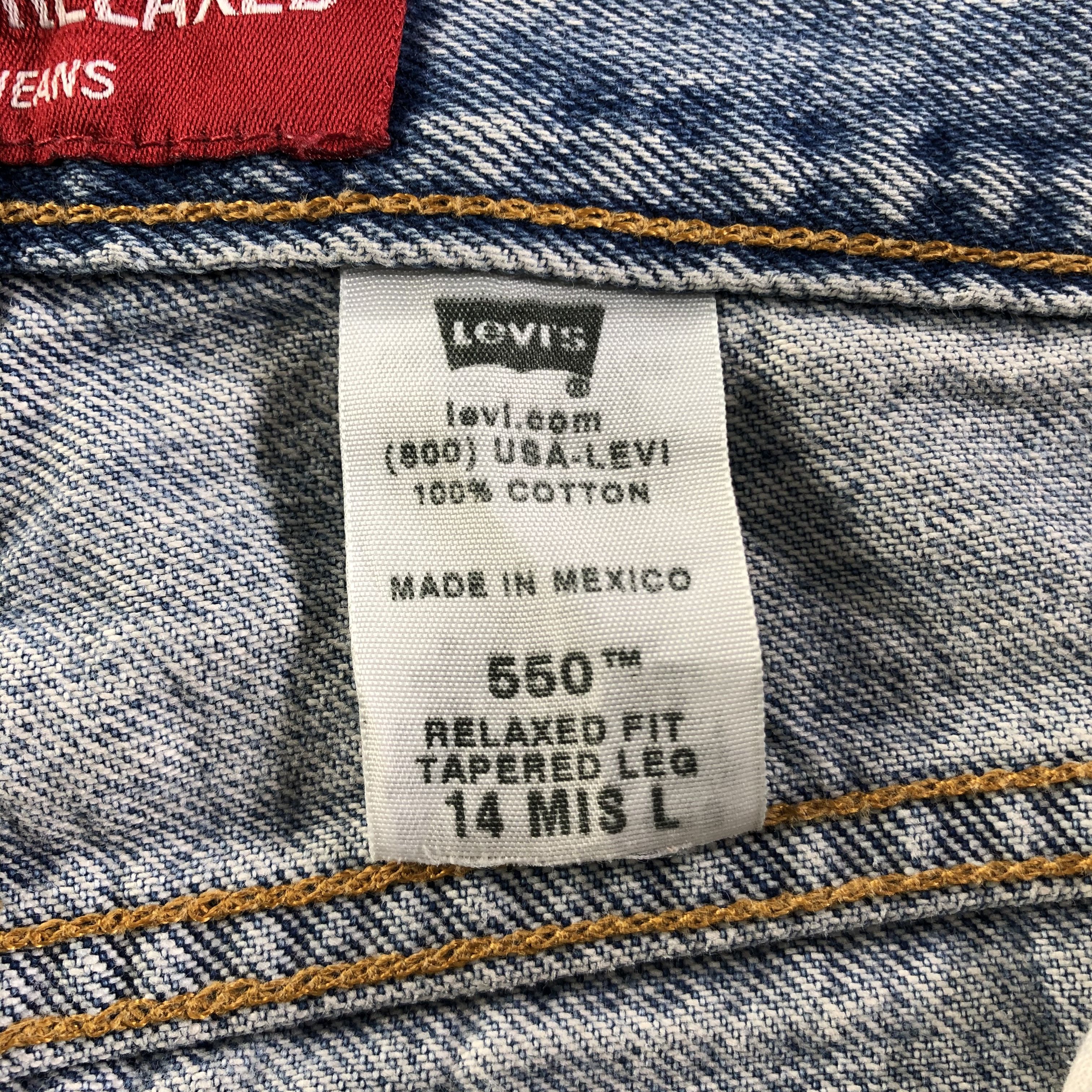 Levi's Vintage Levis 550 Jeans-J3447 Size 34" / US 12 / IT 48 - 9 Thumbnail