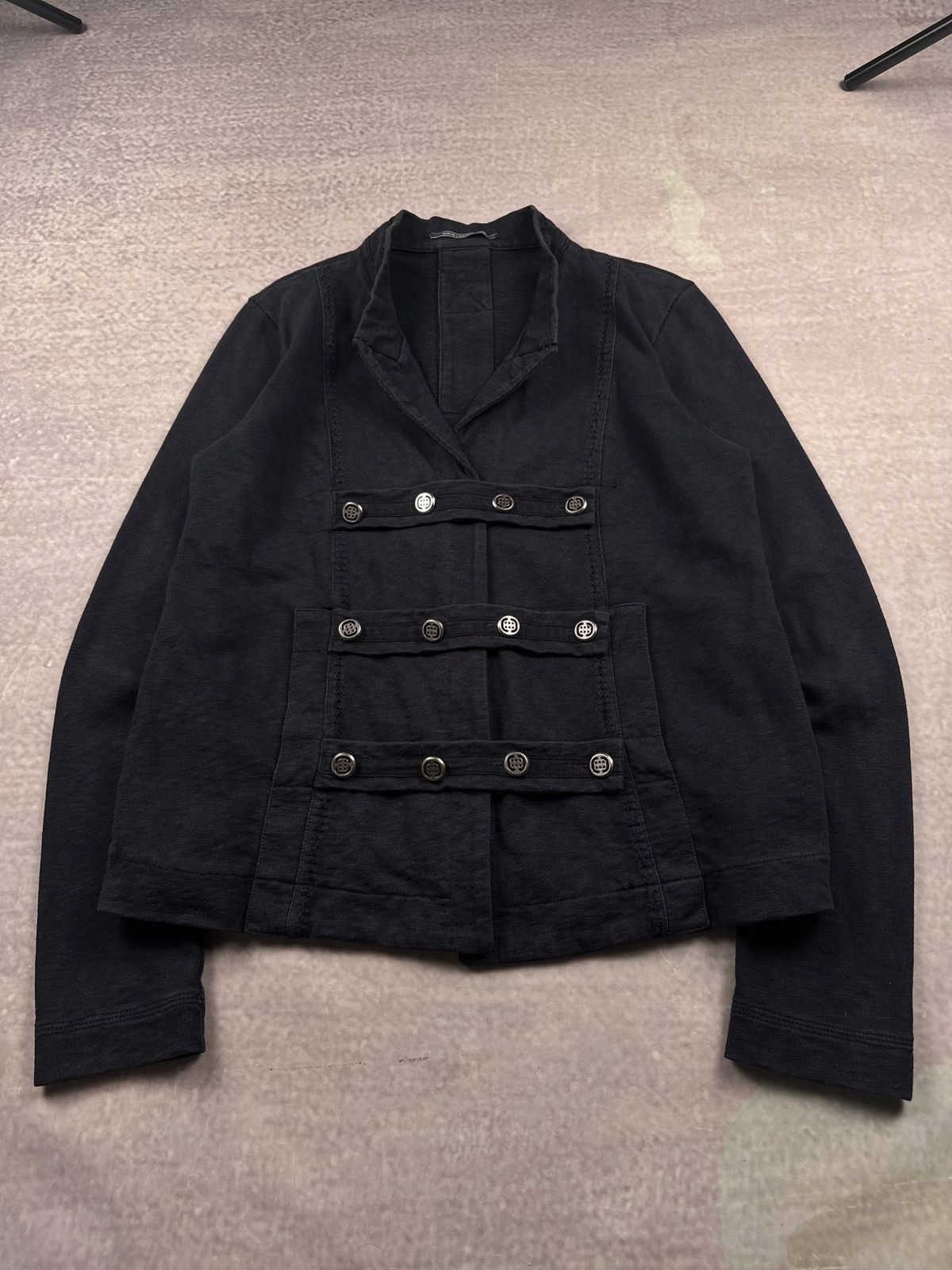 Marithe + Francois Girbaud Rare Marithe Francois Girbaud MFG Napoleon Button Up Jacket Size US M / EU 48-50 / 2 - 1 Thumbnail