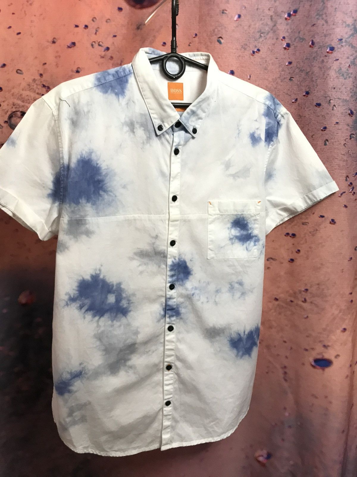 Hugo Boss Hugo Boss luxury streetwear shirt Size US L / EU 52-54 / 3 - 2 Thumbnail