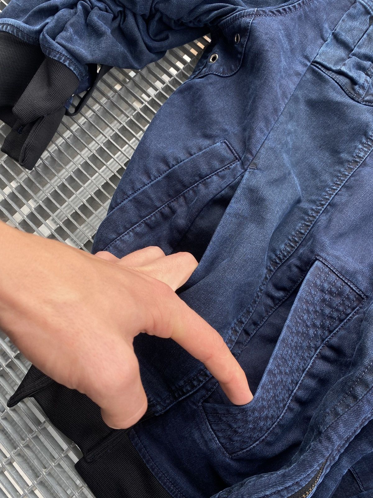 Diesel Mega Oversized Diesel Multipocket Deconstructed Bomber Size US S / EU 44-46 / 1 - 6 Thumbnail
