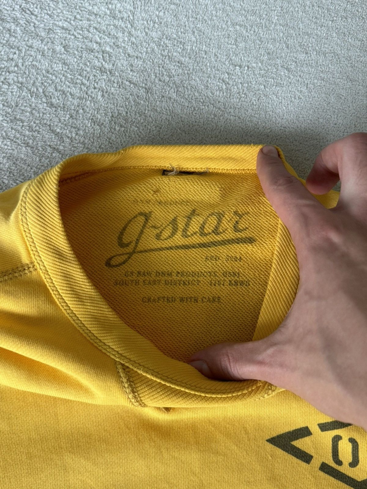 G-Star × Vintage Vintage G-Star Raw Y2K big logo oversized sweatshirt Size US L / EU 52-54 / 3 - 12 Thumbnail