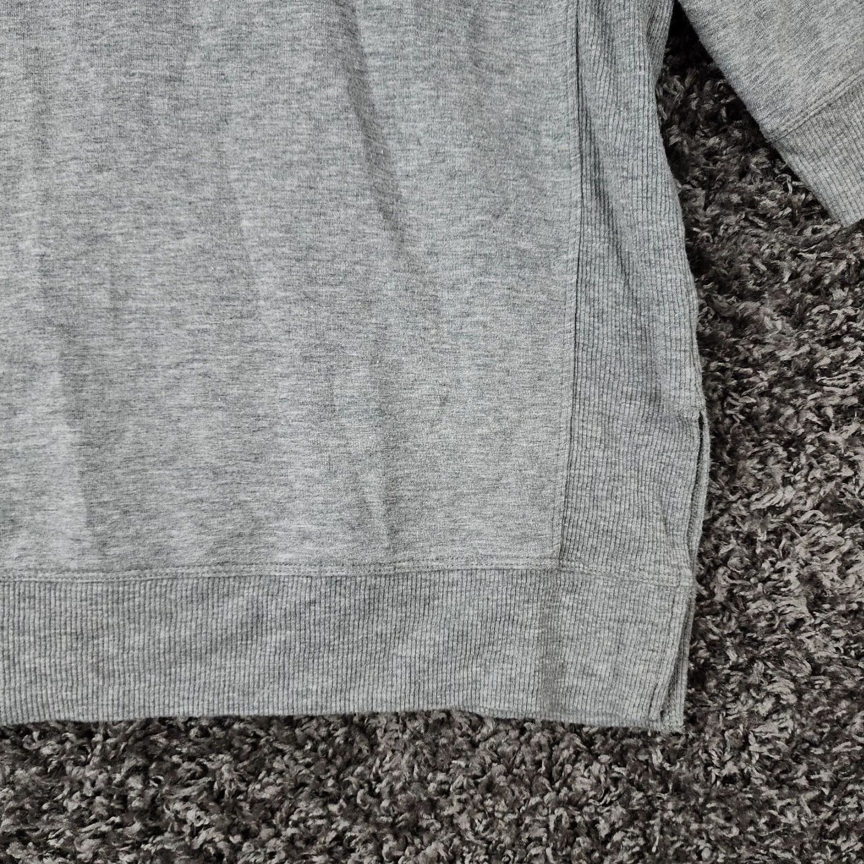 Vintage CHICOS ZENERGY Womens 3/4 Sleeve Pullover Sweater Lightweight Gray Size 12 (Regular) Size XL / US 12-14 / IT 48-50 - 2 Thumbnail