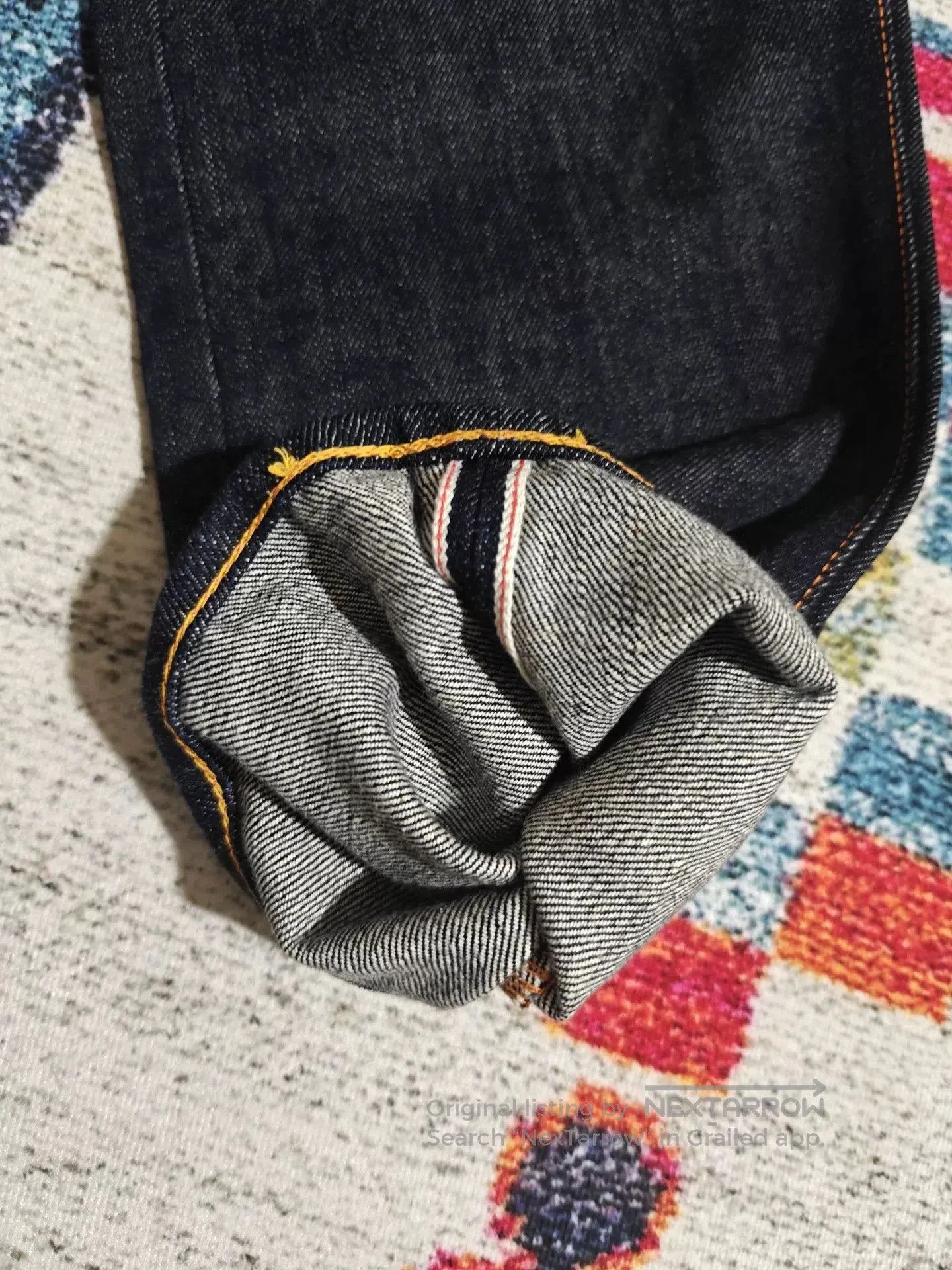 Evisu Evisu No.2 2000T Red Flag Selvedge. Size US 34 / EU 50 - 8 Thumbnail