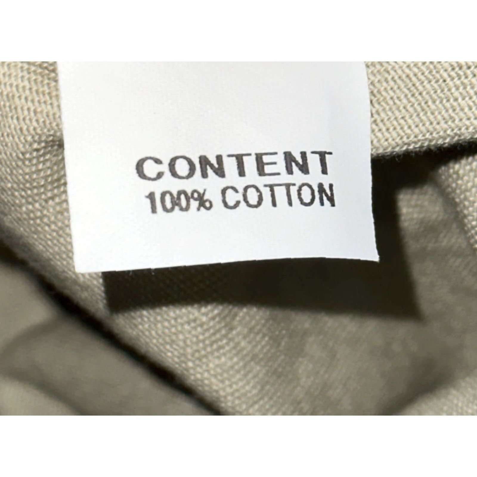 Tommy Hilfiger Tommy Hilfiger Pants Casual Men's Beige Cotton Zip Fly 36x32 NWT Regular Front 32 Inseam Mens pants Size US 36 / EU 52 - 7 Thumbnail