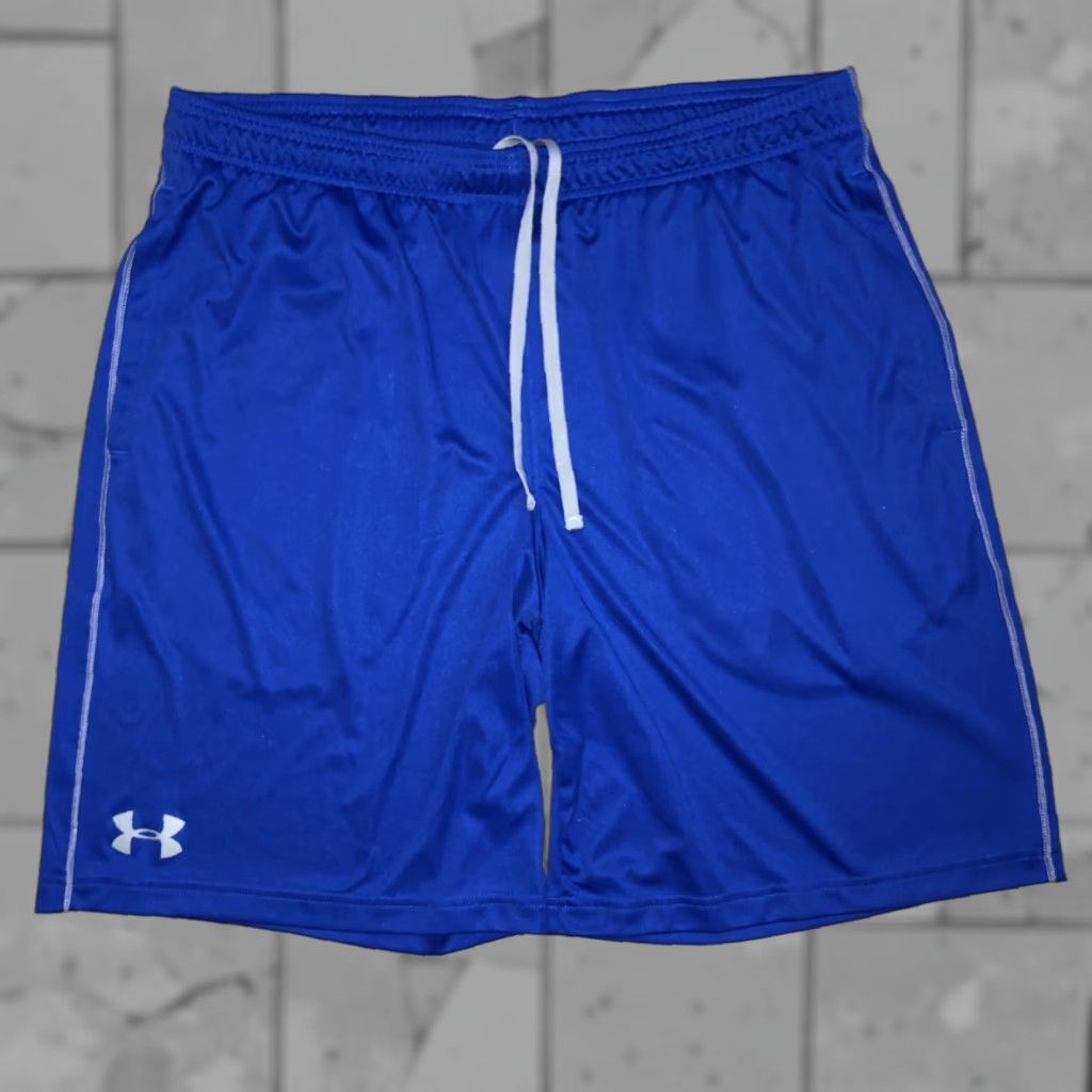 Under Armour Under Armour Athletic Shorts Men's XL Blue Basketball Gym Training Activewear Shorts XL Blue Under Armour Mens Athletic Shorts Size US 36 / EU 52 - 1 Thumbnail