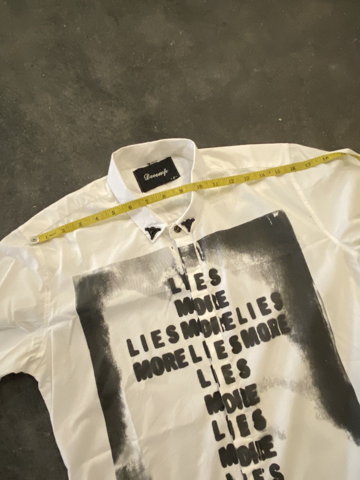 If Six Was Nine Y2k Decomp skull punk lgb style long shirt Size US M / EU 48-50 / 2 - 6 Thumbnail