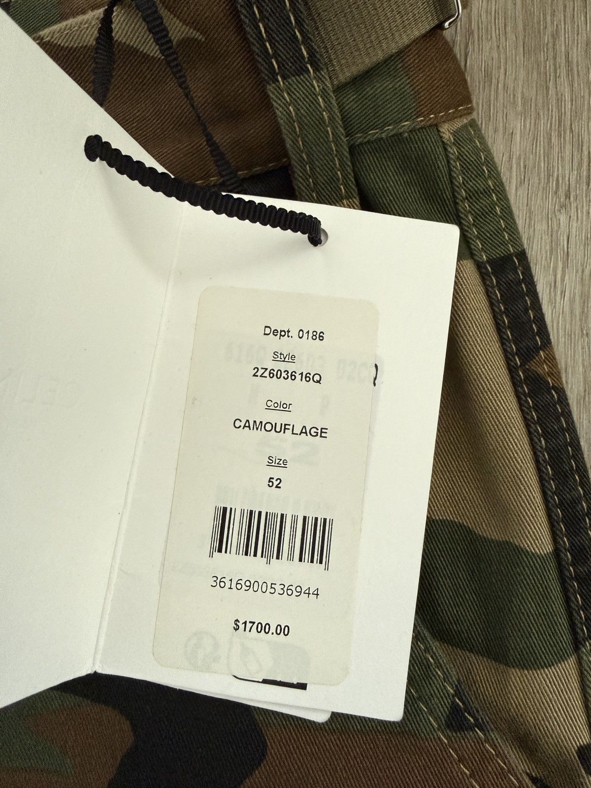 Celine Celine Camouflage Cargo Pants Size US 34 / EU 50 - 4 Thumbnail