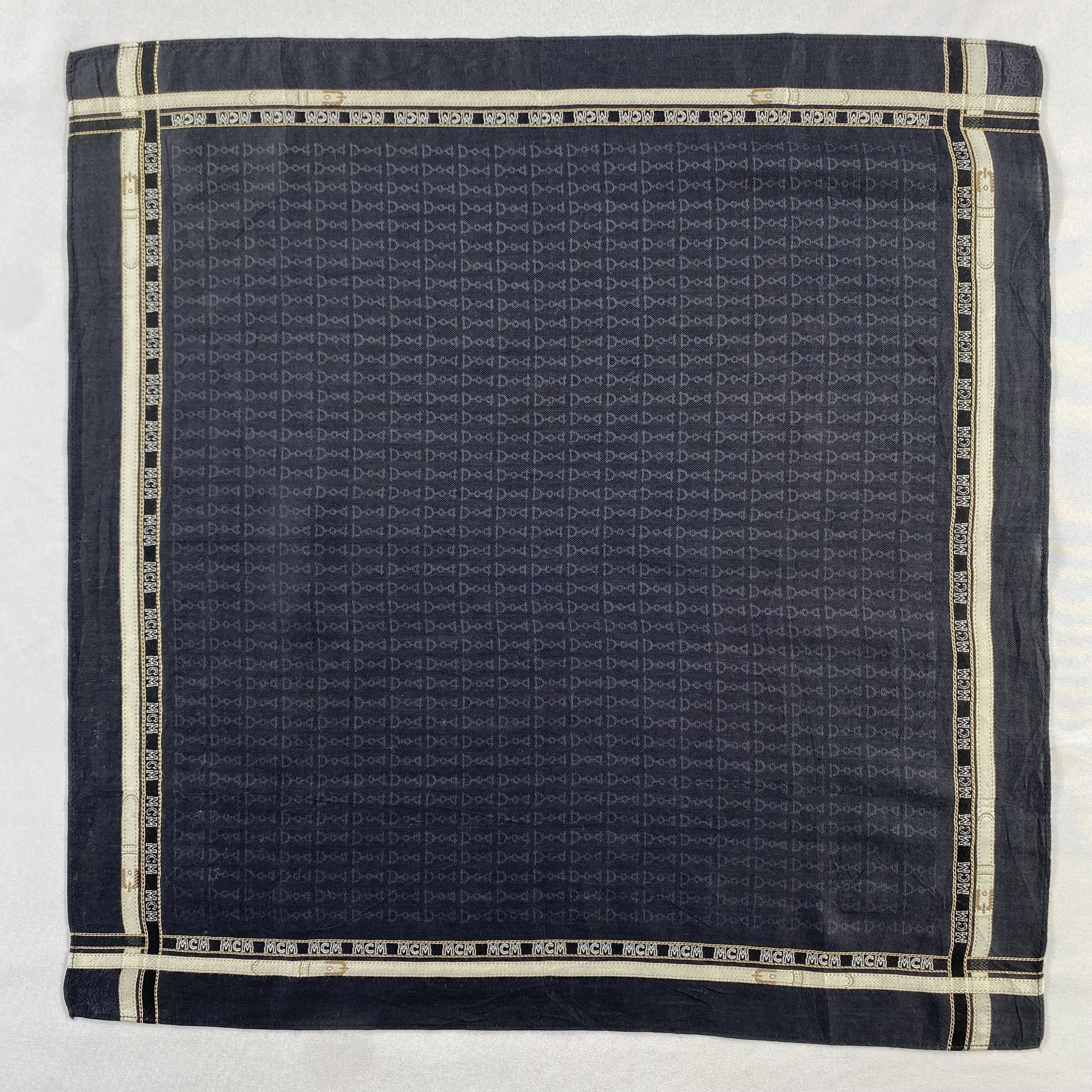 MCM × Vintage MCM Neckerchief / Bandana / Handkerchief-P851 Size ONE SIZE - 1 Thumbnail