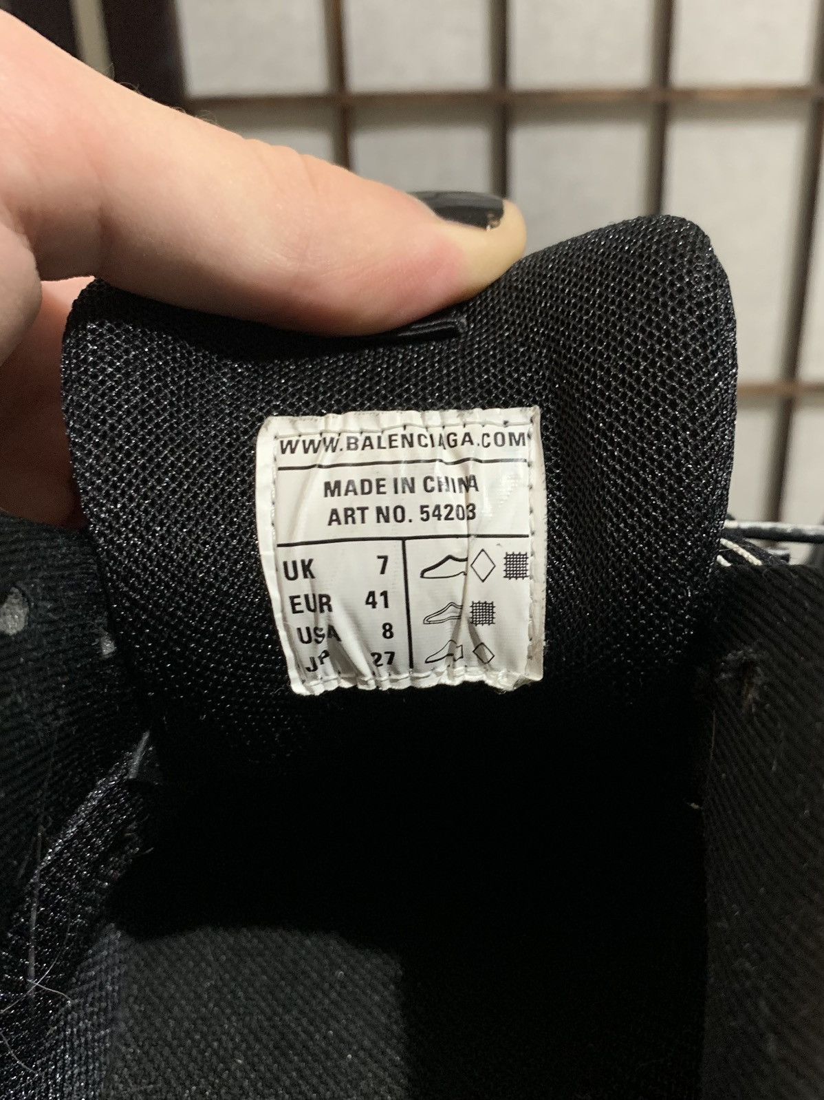 Balenciaga Balenciaga Track in Black - Size 41 Size US 8 / EU 41 - 5 Thumbnail