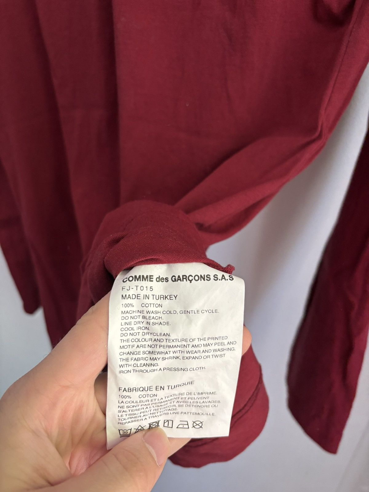 Comme des Garcons SHIRT Classic Tee Size US L / EU 52-54 / 3 - 3 Thumbnail