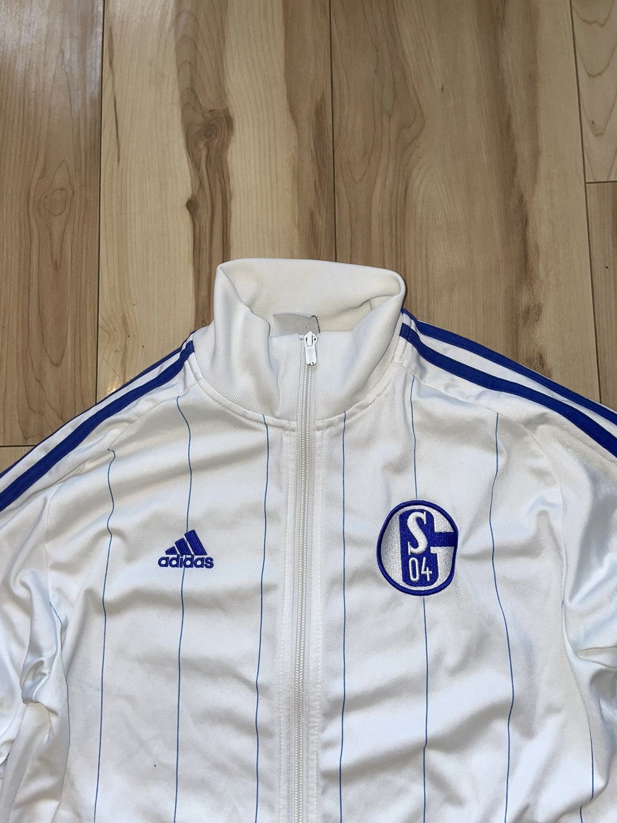 Adidas × Vintage Full Zip Sweatshirt Adidas Schalke 04 Vintage 2011 Opium Y2K Size US S / EU 44-46 / 1 - 3 Thumbnail
