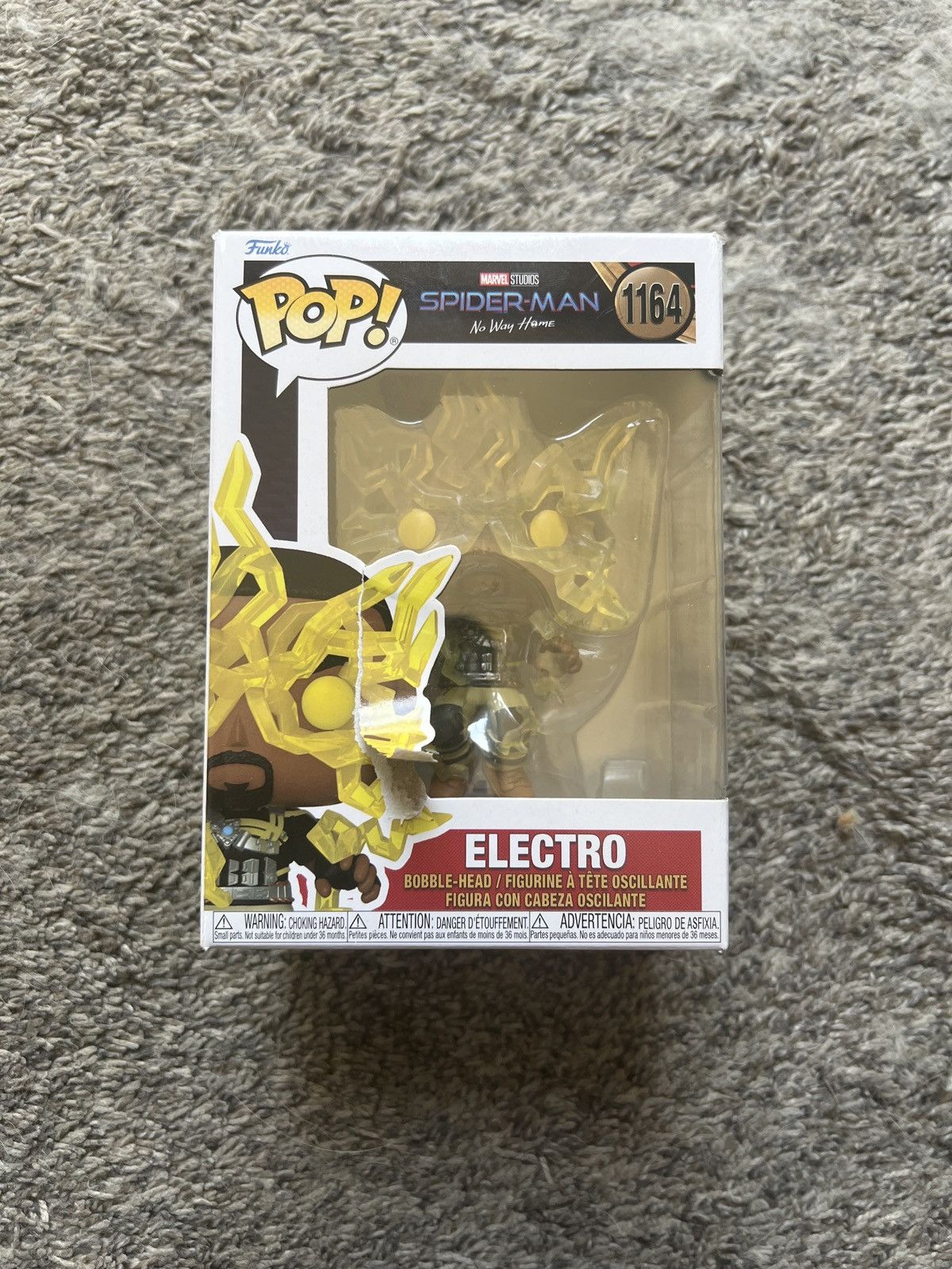 Marvel Comics Funko Pop! Electro Bobble-Head Size ONE SIZE - 1 Thumbnail