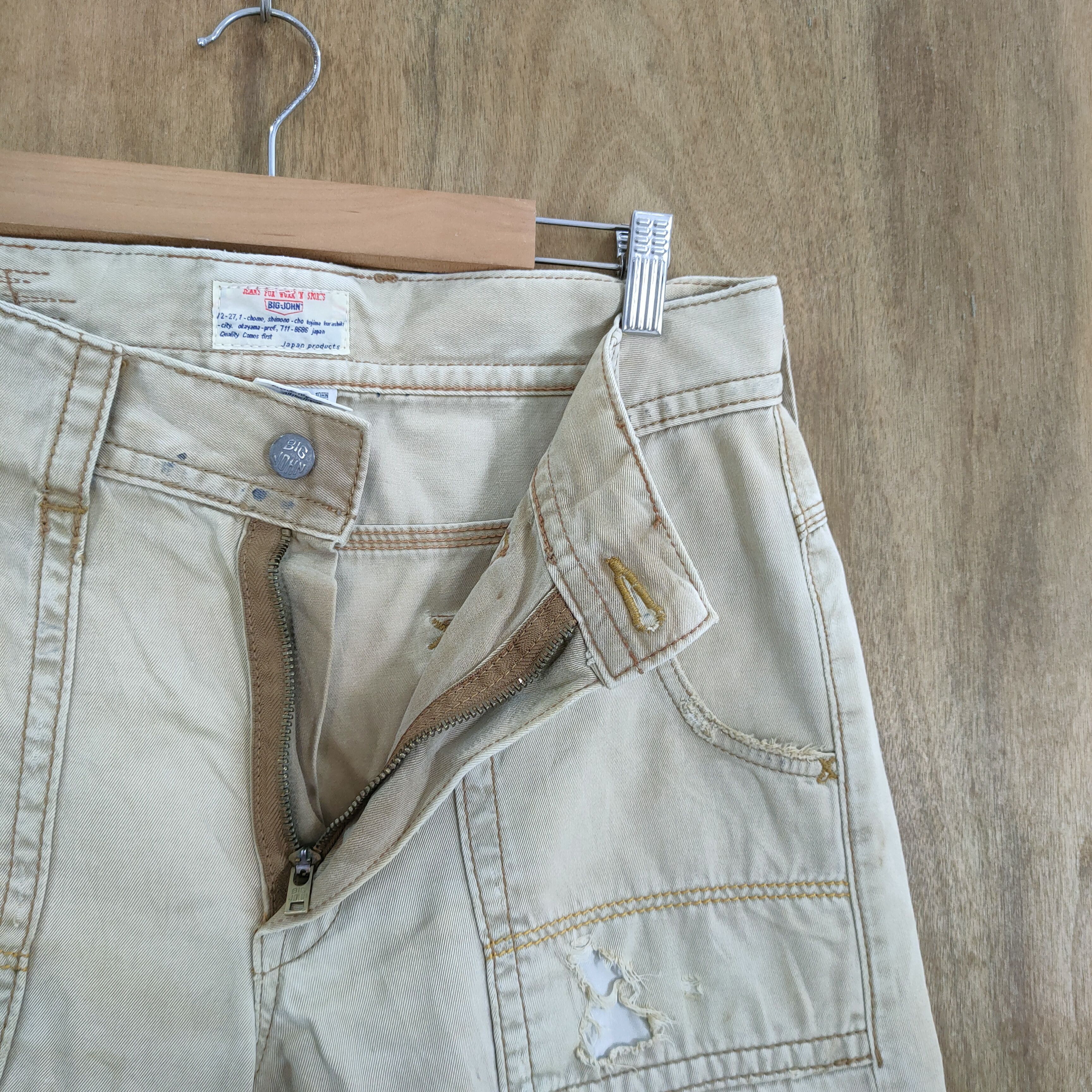 Japanese Brand VINTAGE BIG J DISTRESSED CARGO PANTS Size US 32 / EU 48 - 7 Thumbnail