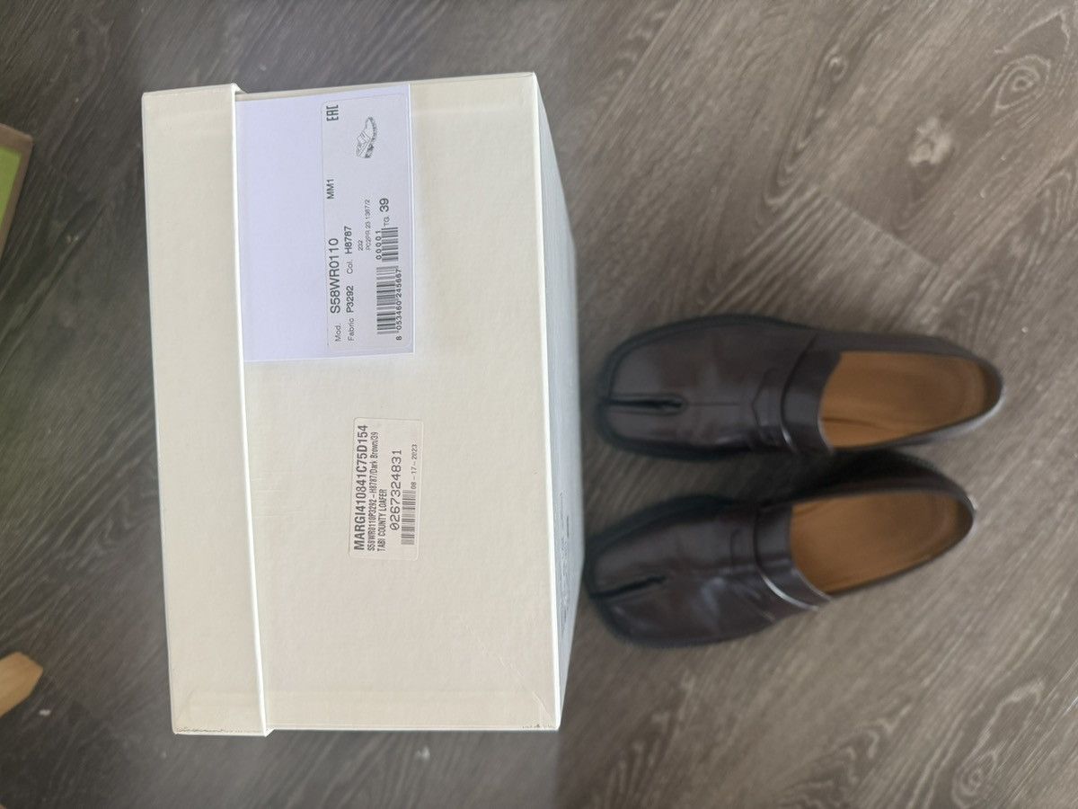 Maison Margiela Maison Margiela Tabi Penny Loafers Size US 6 / EU 39 - 4 Thumbnail