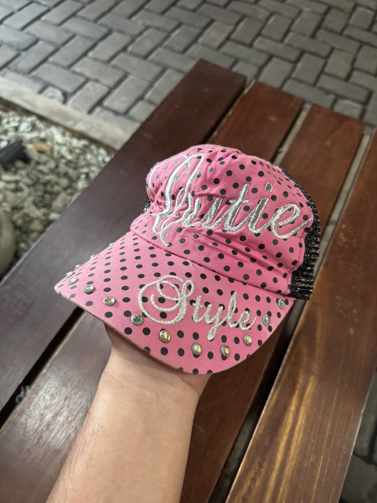 Angel Blue 2000s Cutie Trucker Hats Japanese Styled Angelblue Size ONE SIZE - 3 Thumbnail