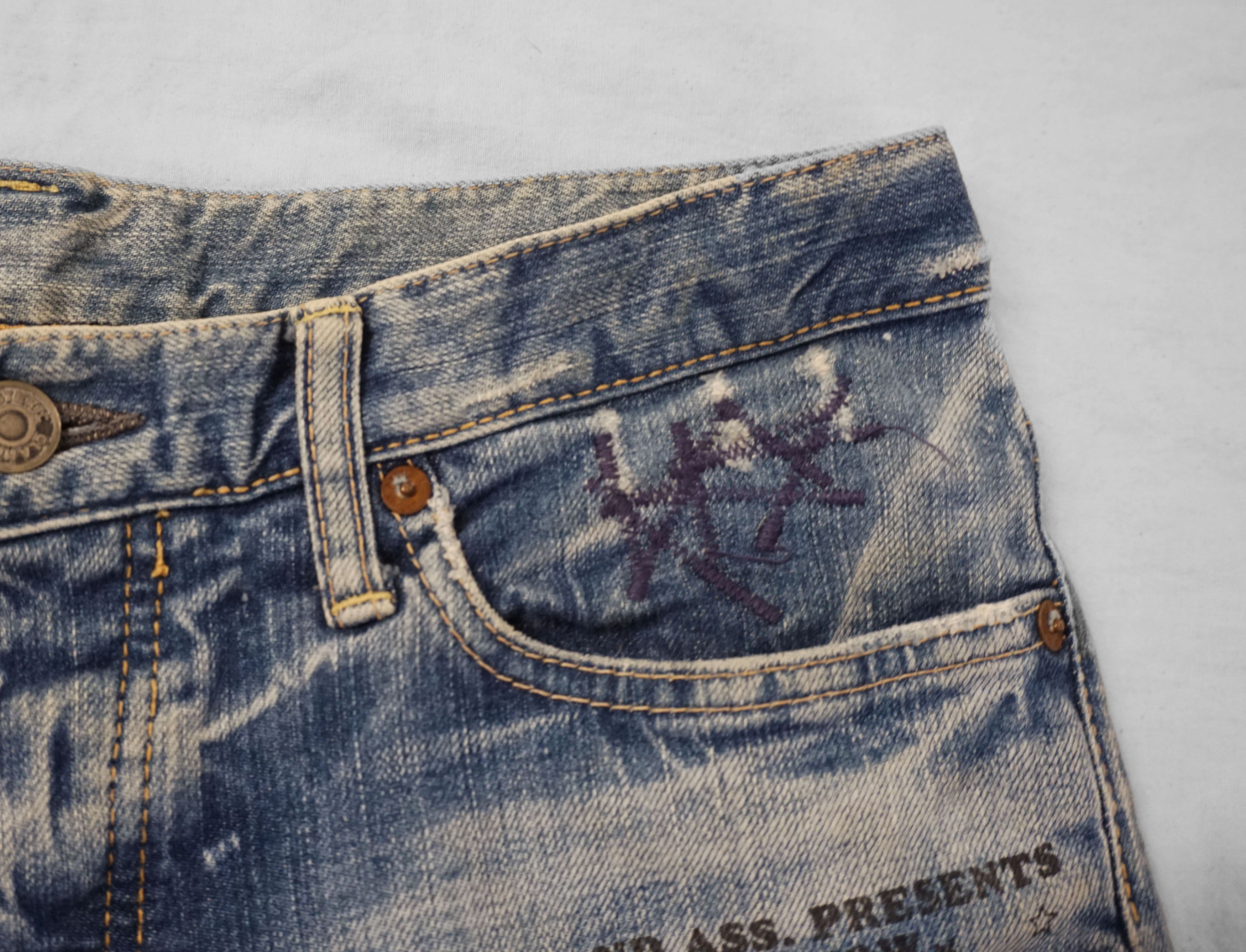Designer × Hysteric Glamour × Japanese Brand 00's Hysteric Glamour "New York Dolls" jeans Made in Japan Size 26" / US 2 / IT 38 - 3 Thumbnail