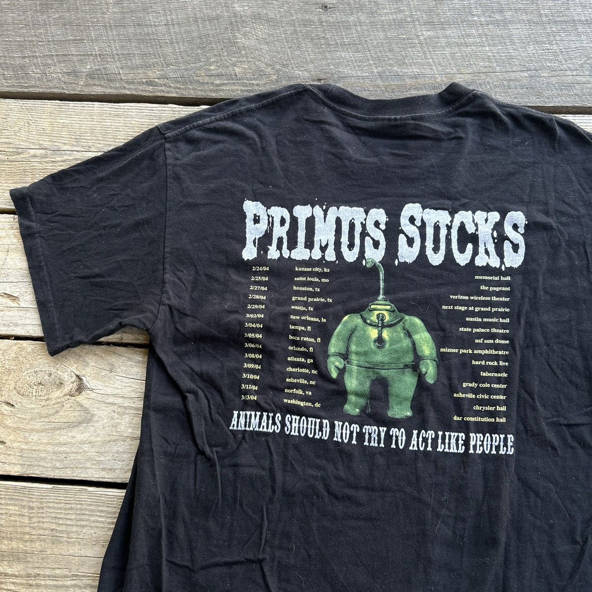 Band Tees Vintage Primus Band Should Not Try To Act Like People Shirt Size US L / EU 52-54 / 3 - 3 Thumbnail